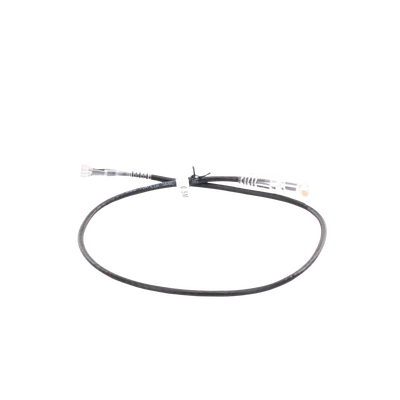 Cable de Parcheo Slim UTP Cat6A - 0.5 Metros (1.64 Pies) Negro, Diámetro Reducido (28 AWG)