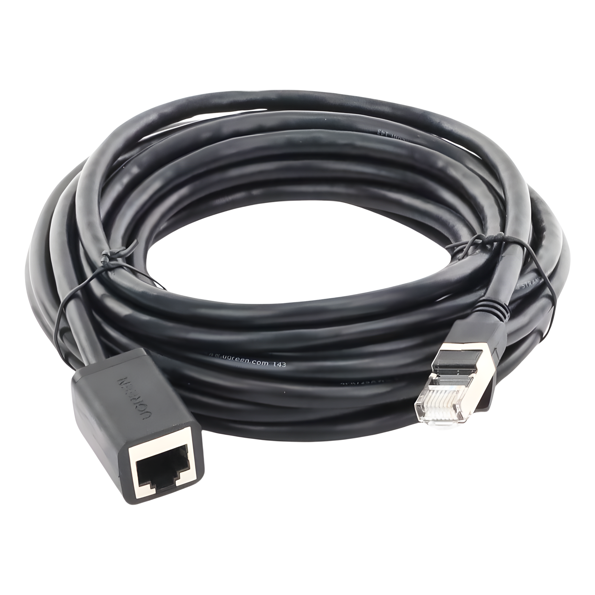 Cable de Extensión Ethernet Cat6 / F/UTP / Macho a Hembra / 5 Metros (16.40 Pies) / 1000Mbps / 250MHz / Cobre Puro / 568B