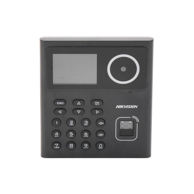 Kit WiFi de Control de Acceso Lite TODO INCLUIDO con Lector de Rostros, Tarjetas y Huellas / 500 Rostros / Compatible con App HIKConnect / Incluye Electroimán  Botón de Salida y Montajes Z y L para imán / HIK-IA