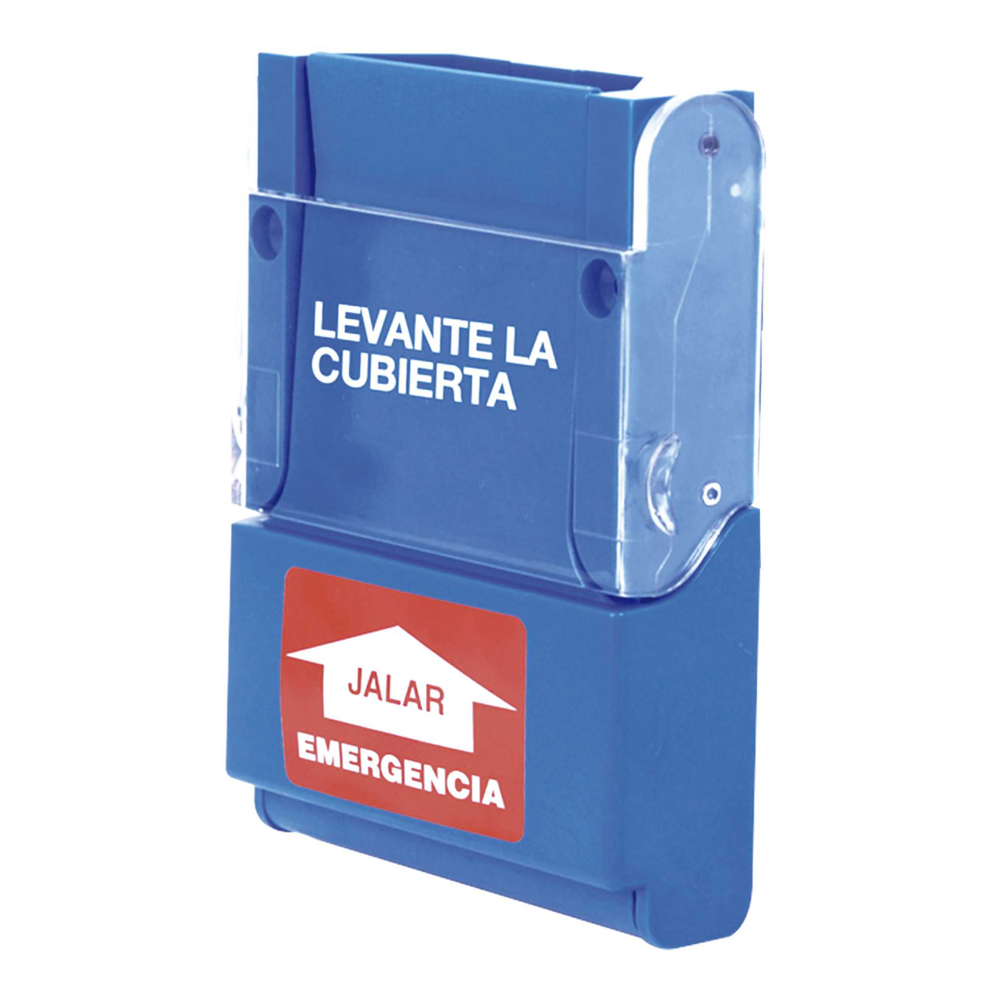 Estación de Emergencia Manual / Interruptor DPDT 3A @ 125VAC / Policarbonato Alta Resistencia / Montaje Superficial o Empotrado / 91 mm x 114.3 mm — RCI - DORMAKABA · SKU 904PB