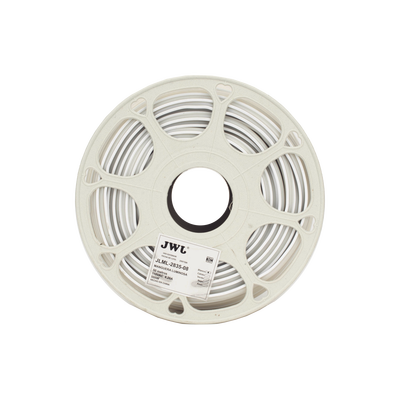 Manguera LED Luminosa Blanca de Resina Transparente y Flexible / Para uso Interior o Exterior / Carrete de 50 m/ 110V CA  4.2 A/ 500 W Potencia / T.C.C. 6500 K.