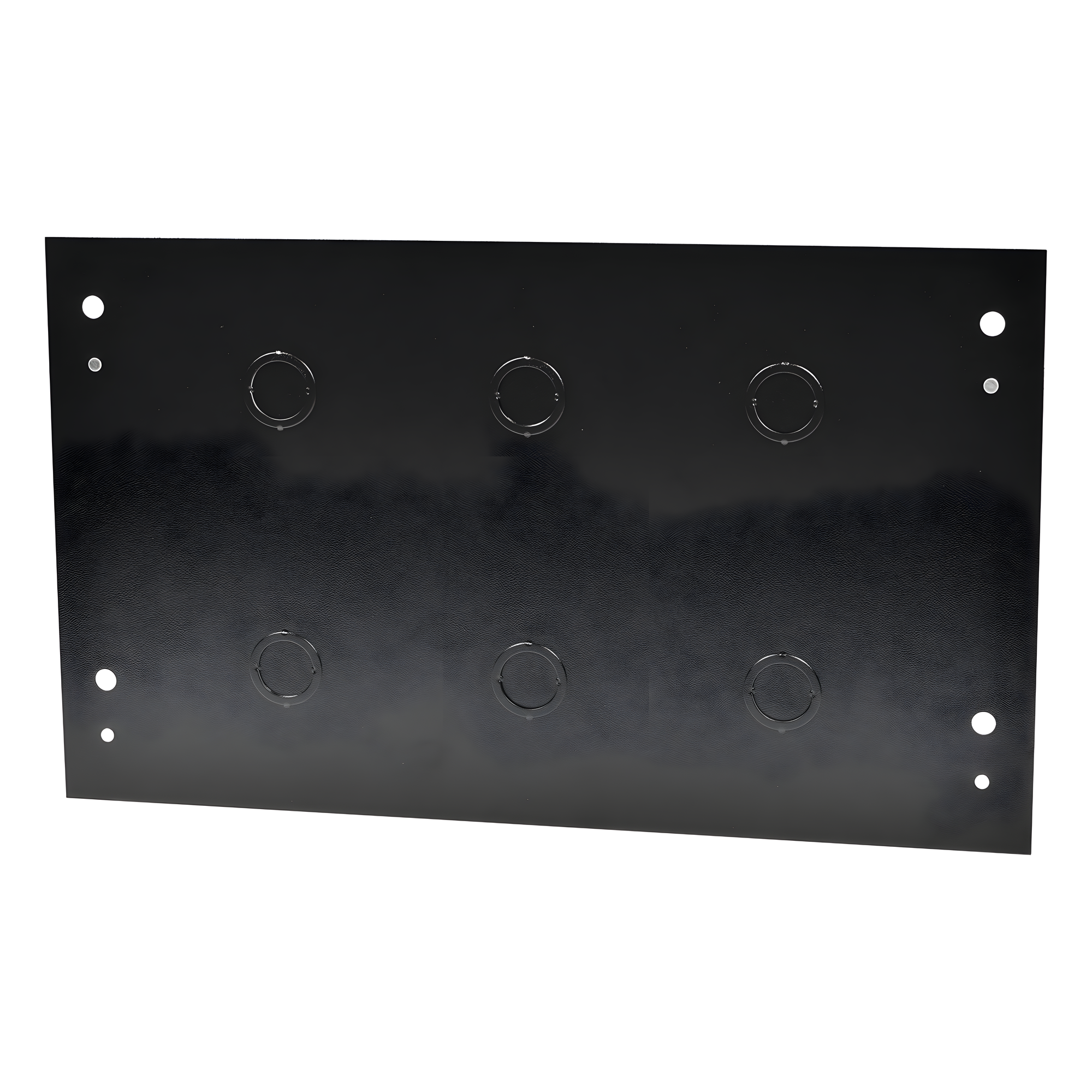 Tapa Trasera para Gabinete de Pared / 6U / Acero Calibre 18/22 / 600 mm Ancho / Compatible SR1906GFP / Negro Semi Mate — LINKEDPRO BY EPCOM · SKU SR-1906-GFP-TT