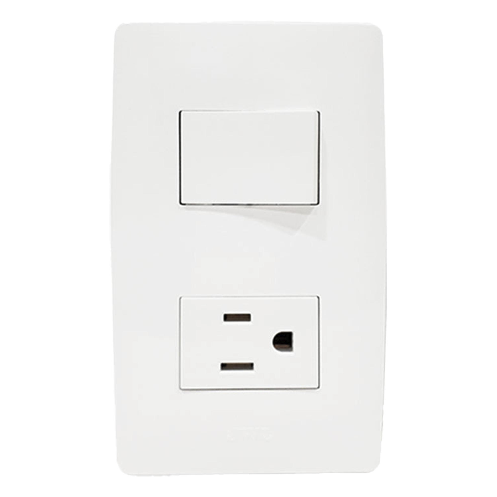 Apagador Escalera y Contacto / 127 V~60 Hz / 10/15 A / 11.8 x 7.8 x 3 cm / 4.6 x 3.1 x 1.2 in — JWJ · SKU JTL-B72-47