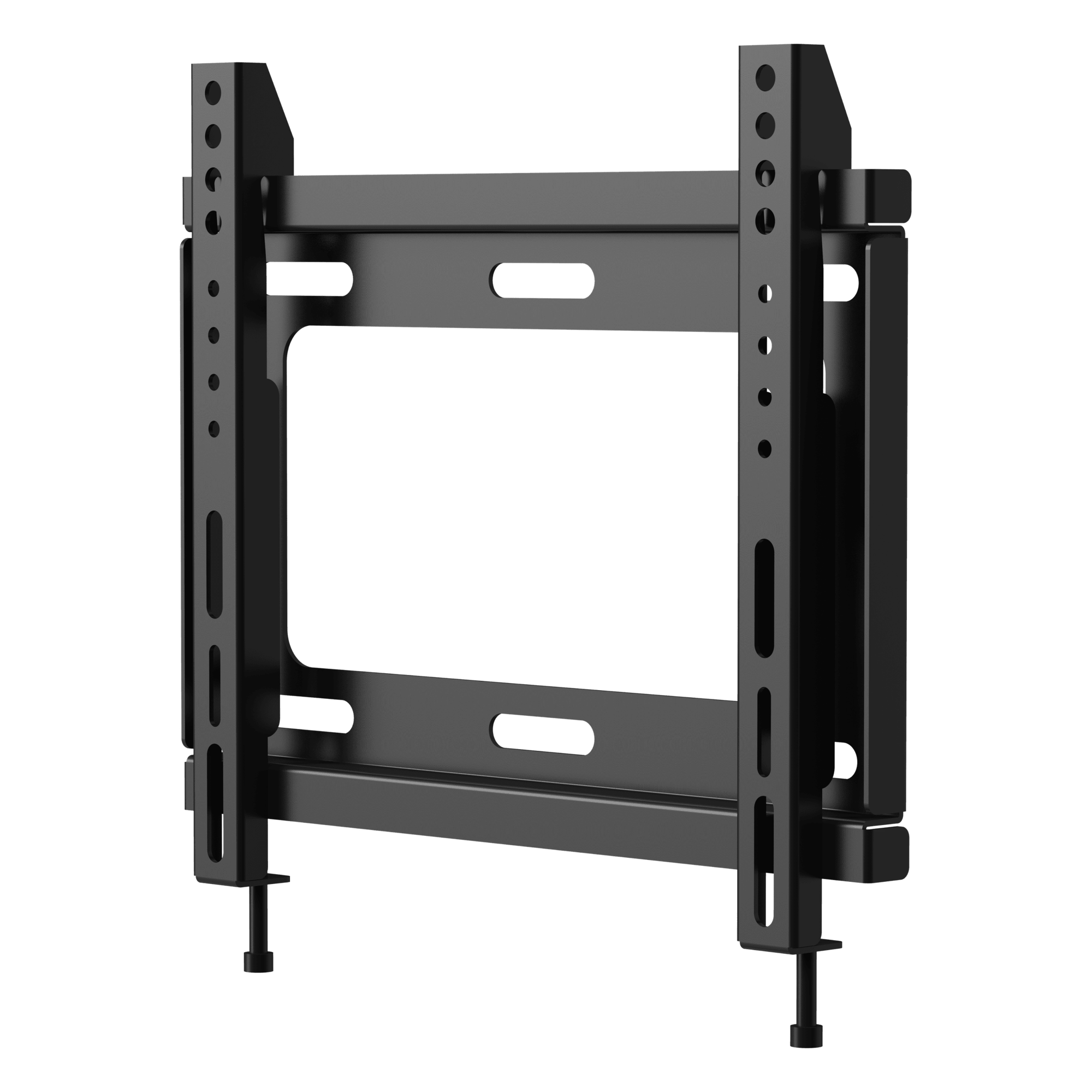 Soporte de Pared para Monitor / 19" a 40" / Carga 30 kg (66 lb) / VESA 200x200 mm / Acero SPCC / 250x220x25 mm (9.84"x8.66"x0.98")