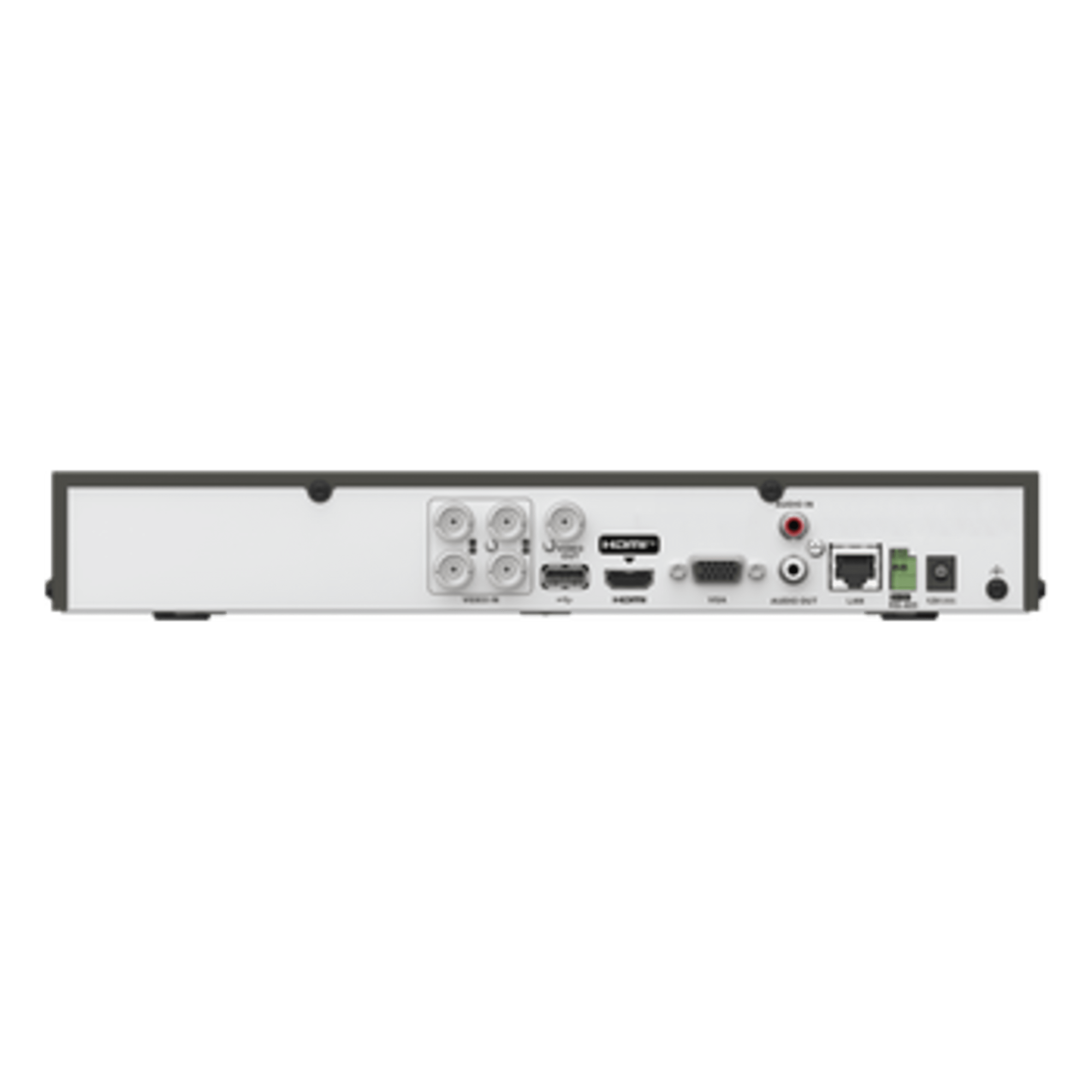 DVR Pentahíbrido / 8 Canales (4 TURBOHD + 4 IP) / 8 Megapixel (4K) / Audio Bidireccional por Coaxitron / AcuSense / H.265+ / 1 Bahía HDD hasta 10 TB