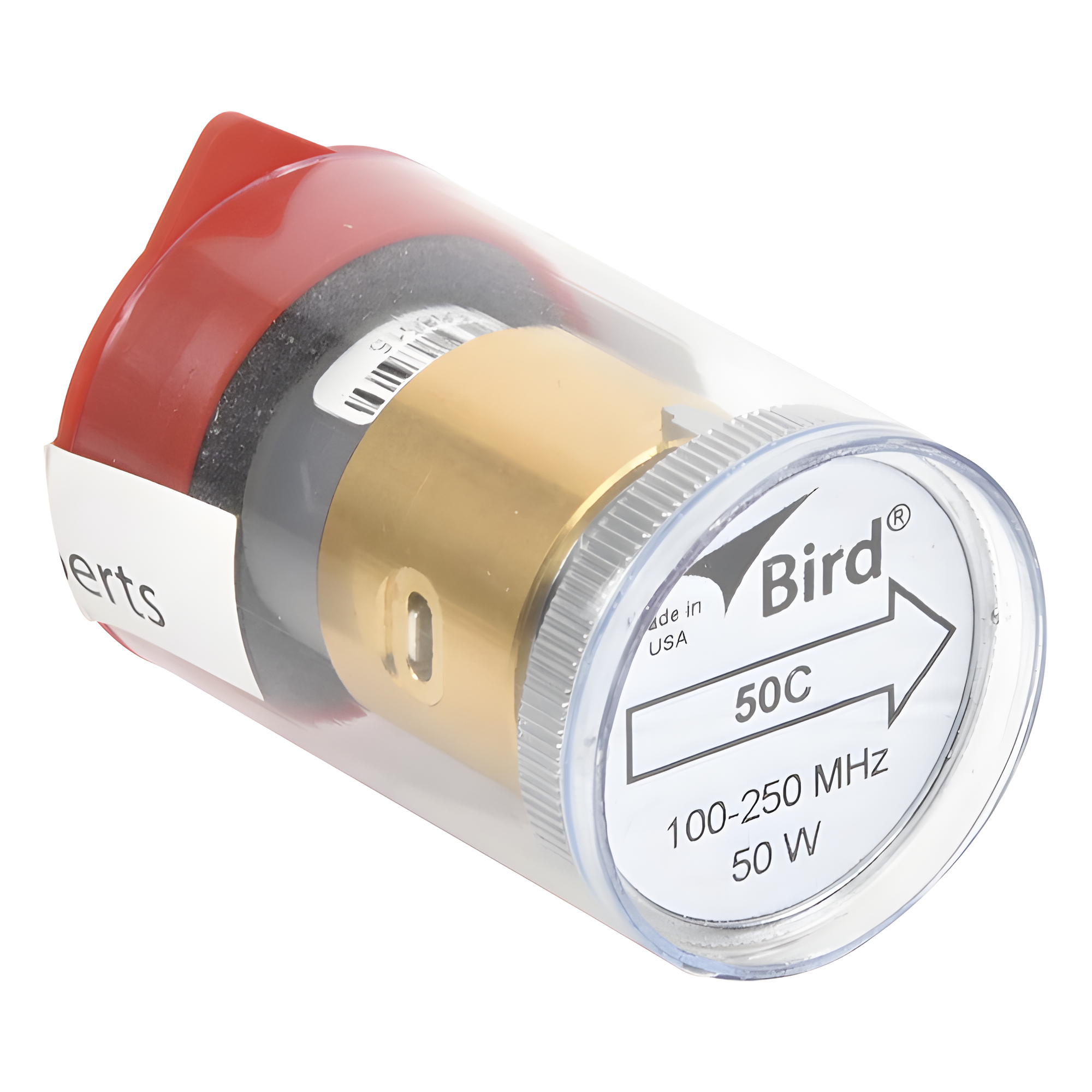 Elemento de Medición RF / 50 Watt / 100-250 MHz / Conector 7/8" en Línea / Compatible con Wattmetro BIRD 43