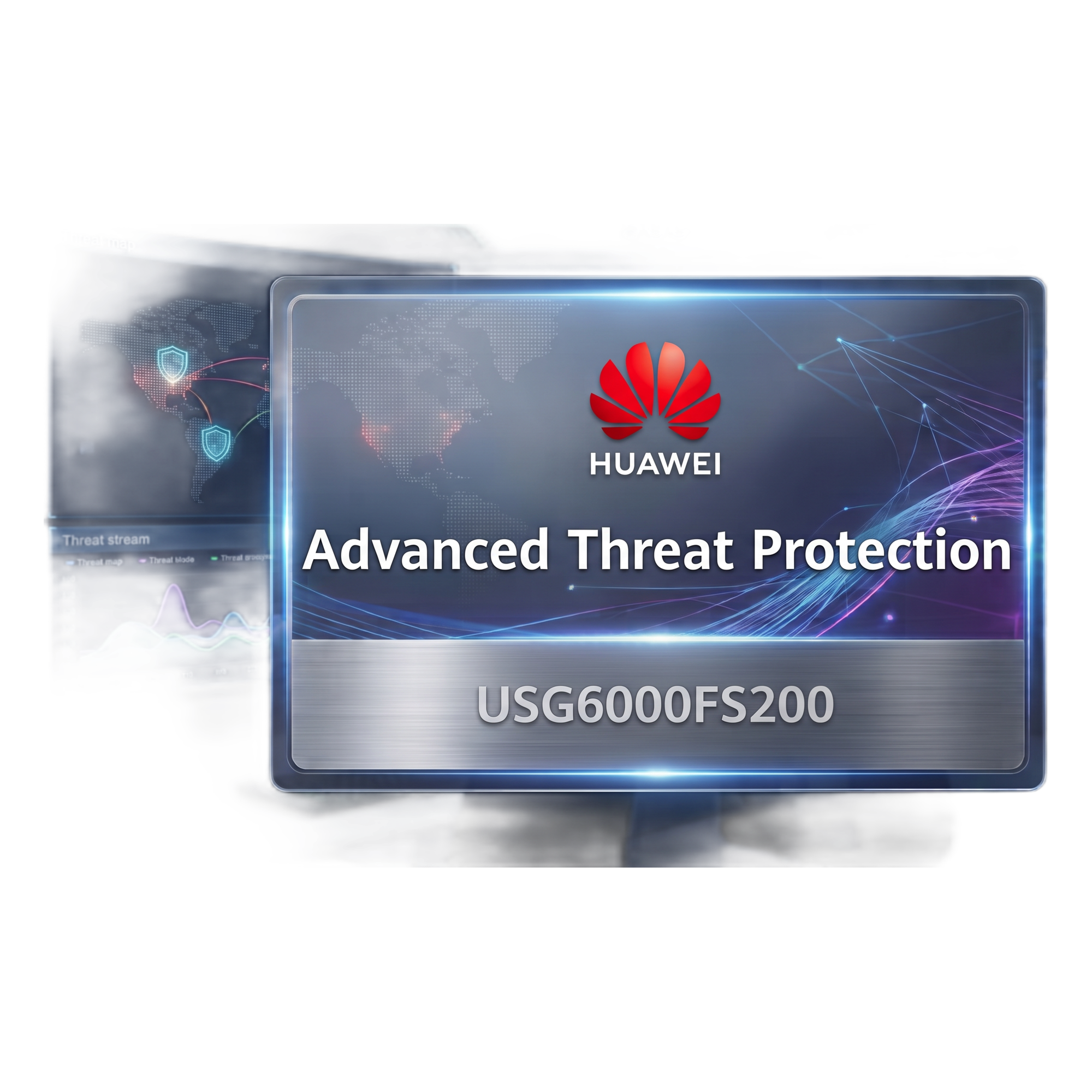 Licencia Advanced Threat Protection / Antivirus, IPS y Filtrado Web/Aplicación / 1 Año / Para Firewall USG6000F-S200 — HUAWEI · SKU LIC-USG6KF-S200-ATP-1Y-OVS