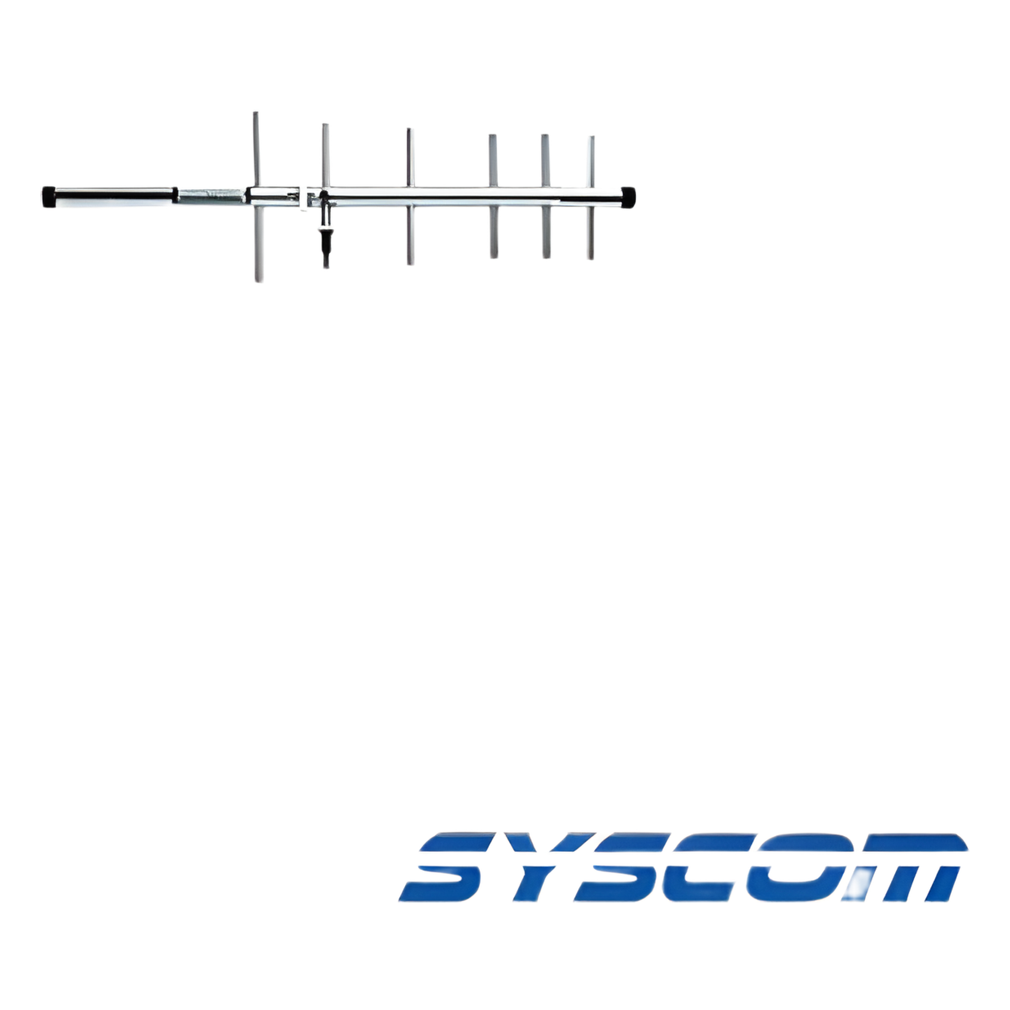 Antena Base Direccional / Yagi 6 Elementos / 896-970 MHz / 9 dBi / 74 MHz BW — SYSCOM · SKU SD-9306