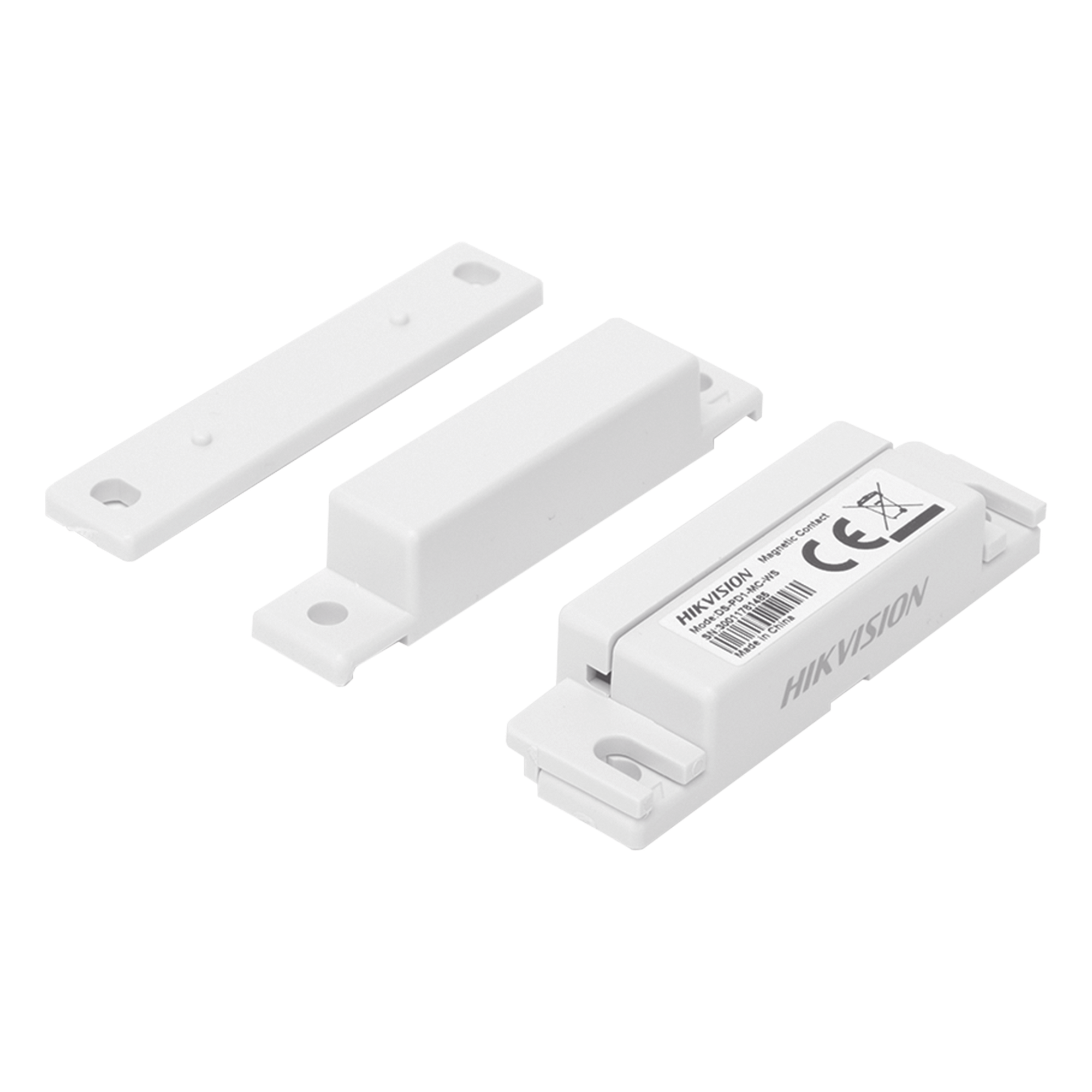 Contacto Magnético Cableado / Gap 2 cm / Normalmente Cerrado / Interior / ABS Ultraligero 30 g — HIKVISION · SKU DS-PD1-MC-WS
