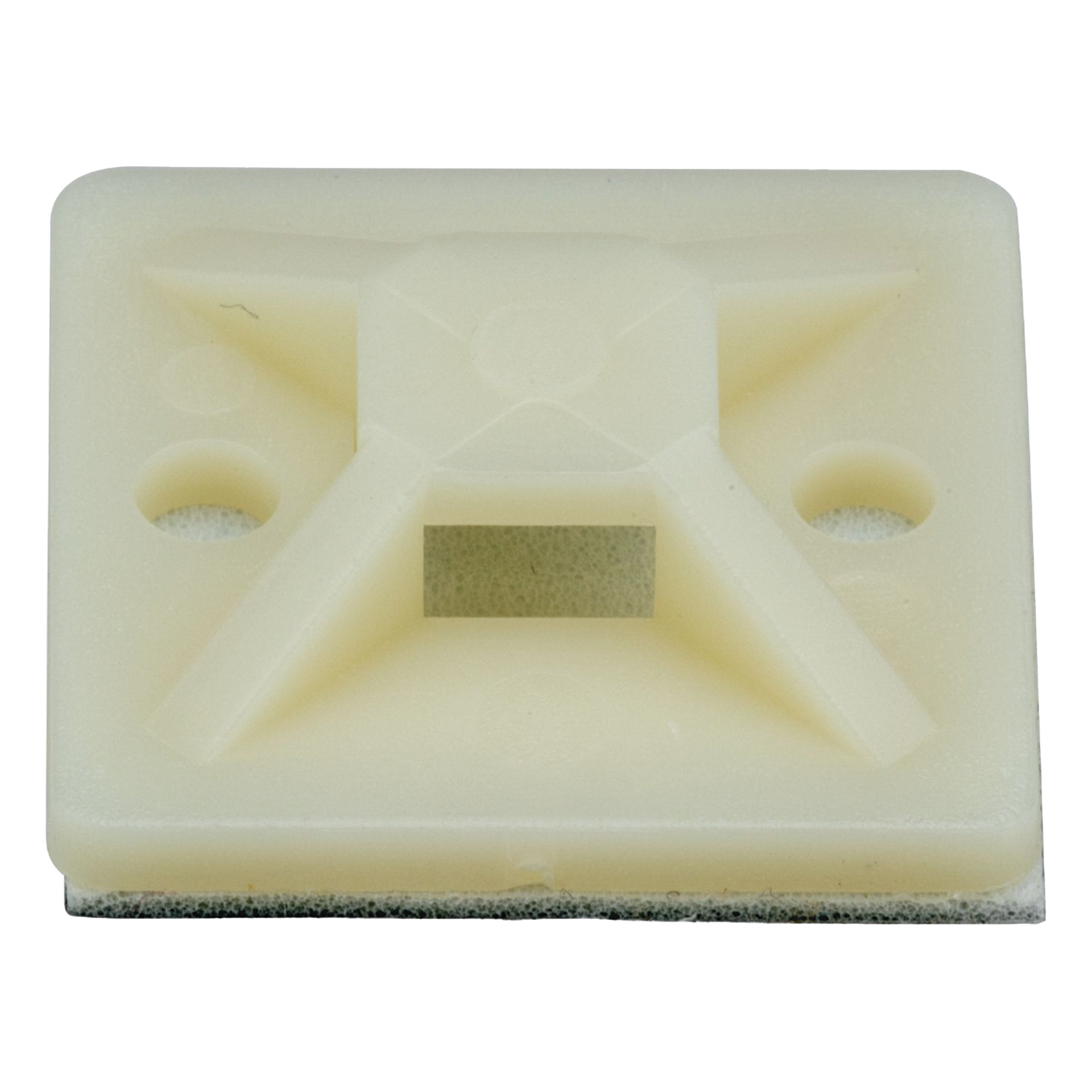 Montaje Adhesivo para Bridas / 25 x 25 mm (0.98 x 0.98 in) / Nylon 6.6 V-2 / 4 Vías / Interior y Exterior / Paquete 100 pz — PANDUIT · SKU SMP16A-C