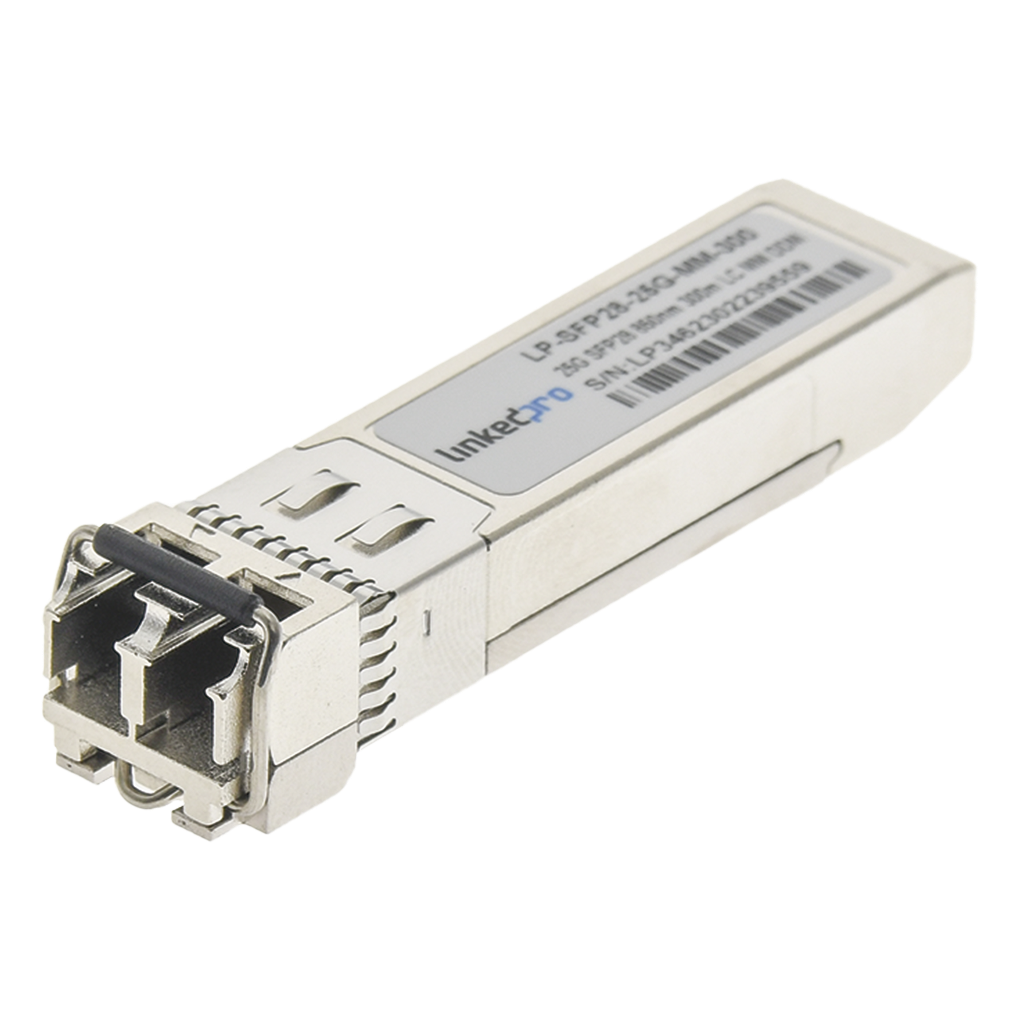 Transceptor Óptico SFP28 / 25 Gbps / Multimodo 850 nm / Alcance 300 m (984.3 ft) / LC/UPC Dúplex / DDM — LINKEDPRO BY EPCOM · SKU LP-SFP28-25G-MM-300
