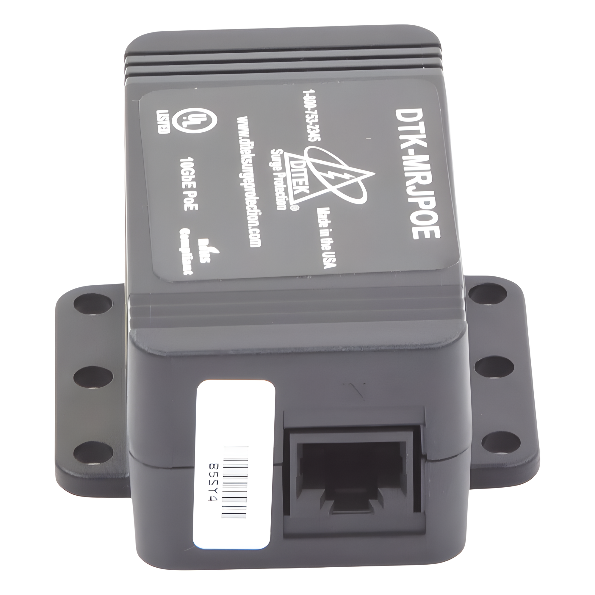 Protector PoE / RJ45 Hembra / 10 GbE / PoE y HiPoE / Cámaras IP y WAP