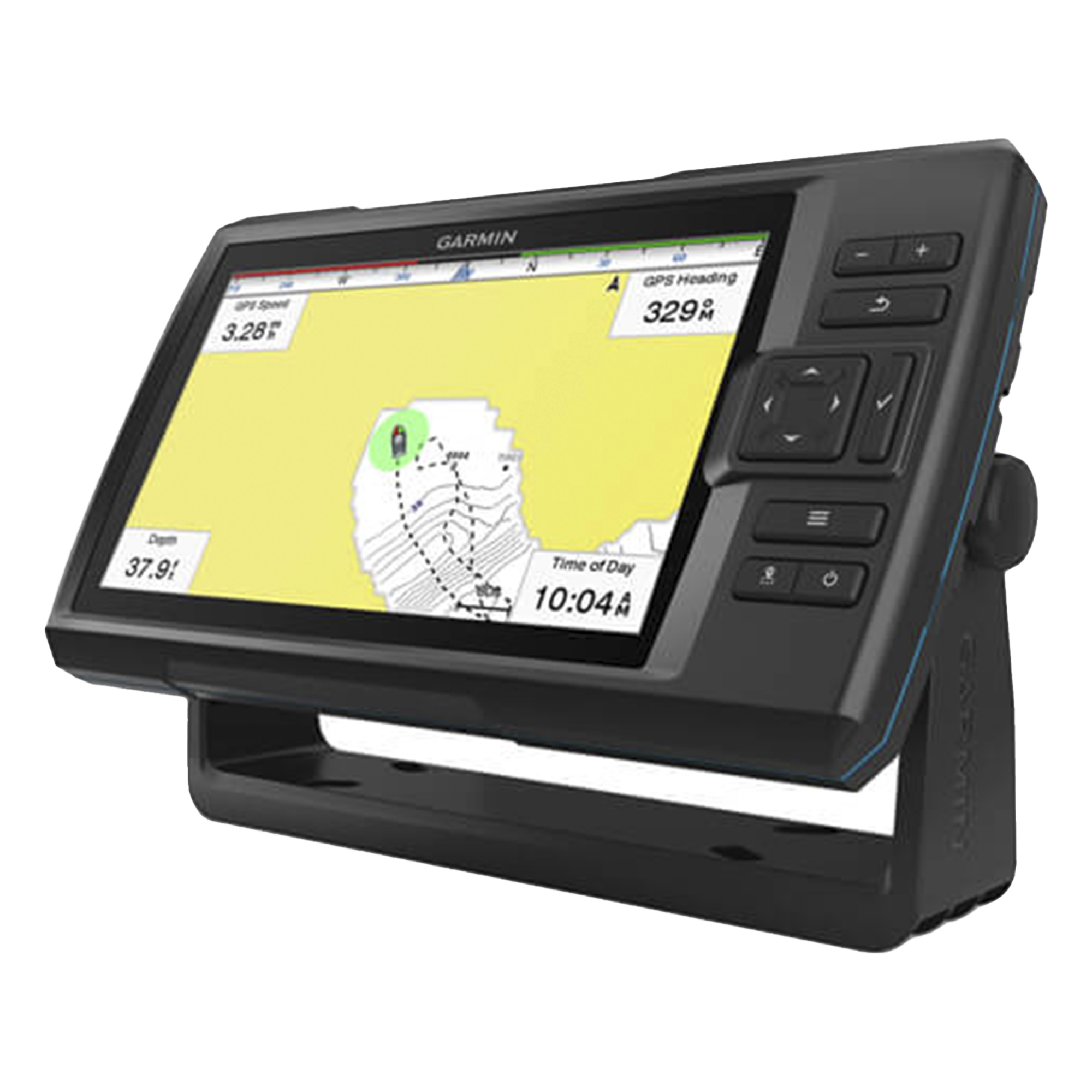 Ecosonda / Pantalla 9' / Transductor GT52HW-TM / CHIRP 50/77/200 kHz / ClearVü 260/455/800 kHz / IPX7