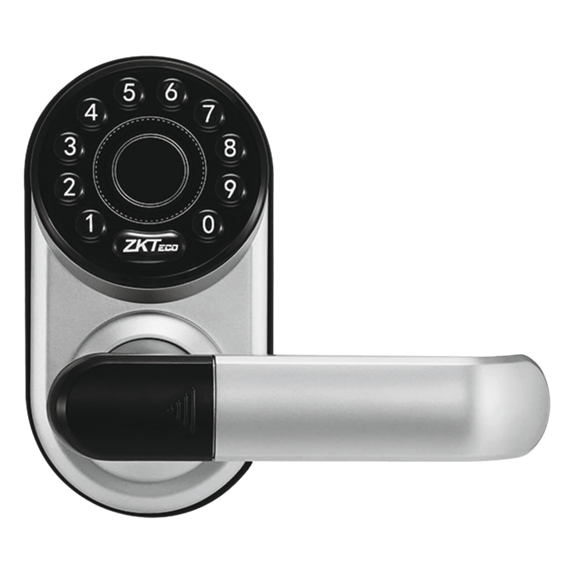 Cerradura Inteligente / Bluetooth 5.0 / Teclado Digital / 100 Usuarios / Semi-Exterior -20°C a 55°C / Control por Voz — ZKTECO · SKU ML-200