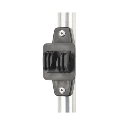 Poste de Paso para Cercas Eléctricas / Tubo de Acero Galvanizado / 6 Aisladores / Longitud 1.4 m (4.6 ft) / Diámetro 25 mm (1 in) / Sin Pintura