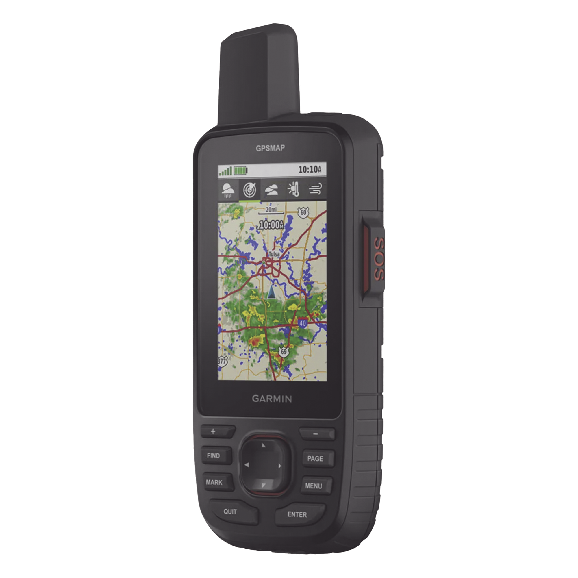 Navegador GPS Outdoor / Pantalla TFT Transflectiva 3" / Resolución 240 x 400 Píxeles / Autonomía 840 Horas / IPX7 / MIL-STD-810 / Brújula 3 Ejes / 16 GB Memoria Interna