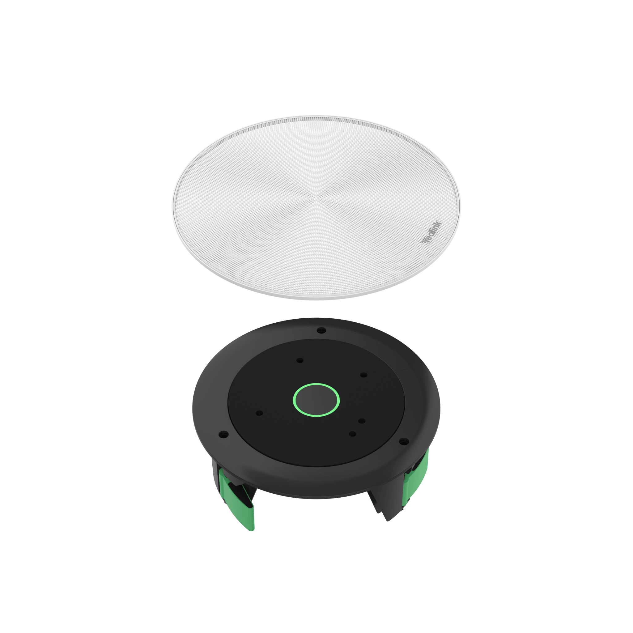 Micrófono de Techo / Matriz 16 Micrófonos / Cobertura 360° / Beamforming 8 Zonas / DSP Integrado / PoE / AES67 / 60 m² (645.8 ft²)