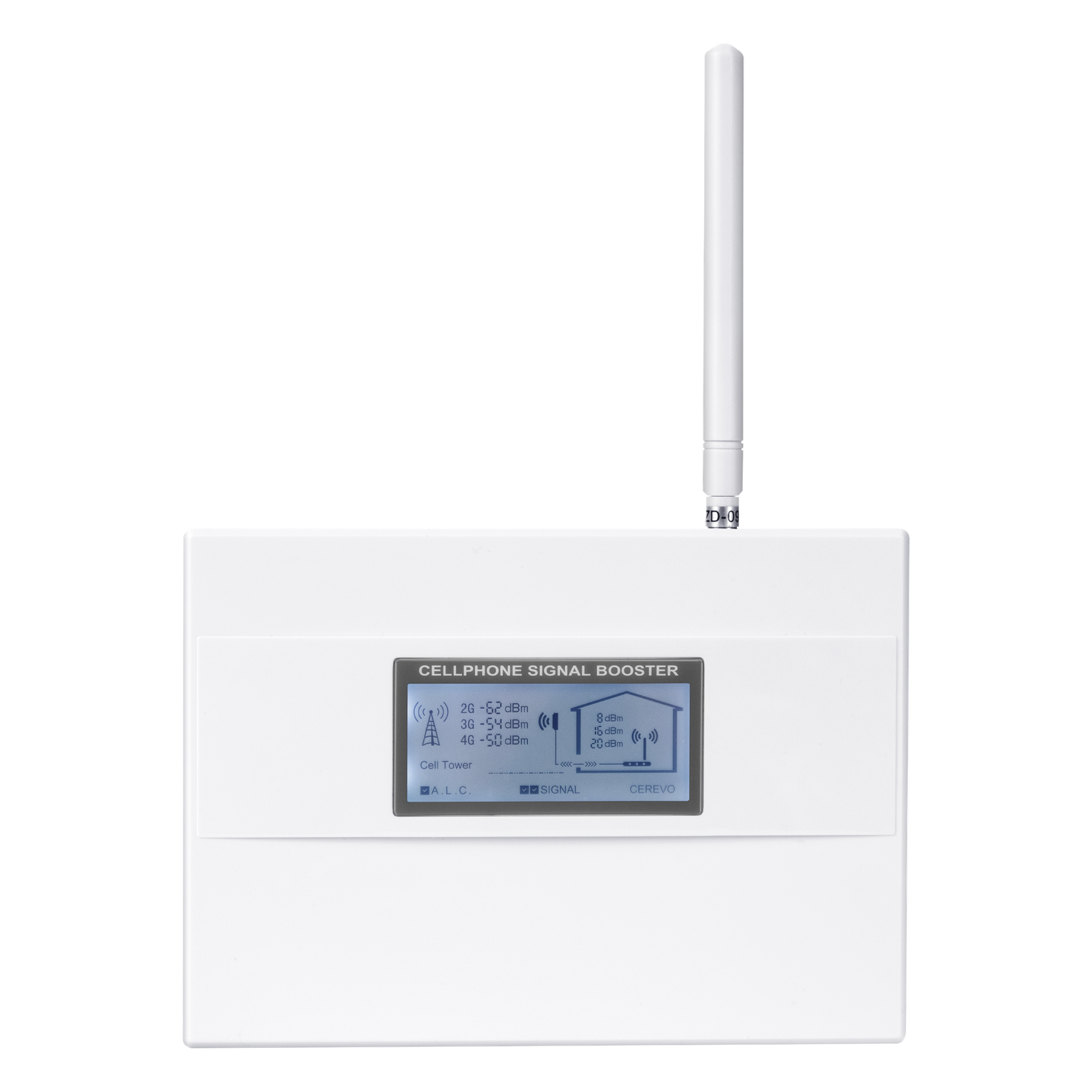 Kit Amplificador de Señal Celular TRIPLE banda de frecuencia / Mejora las llamadas convencionales y VoLTE / Soporta los datos de las tecnologías 2G, 3G y 4G de TELCEL, AT&T y MOVISTAR / Puede cubrir hasta 2 espacios de 300 m2 cada uno.