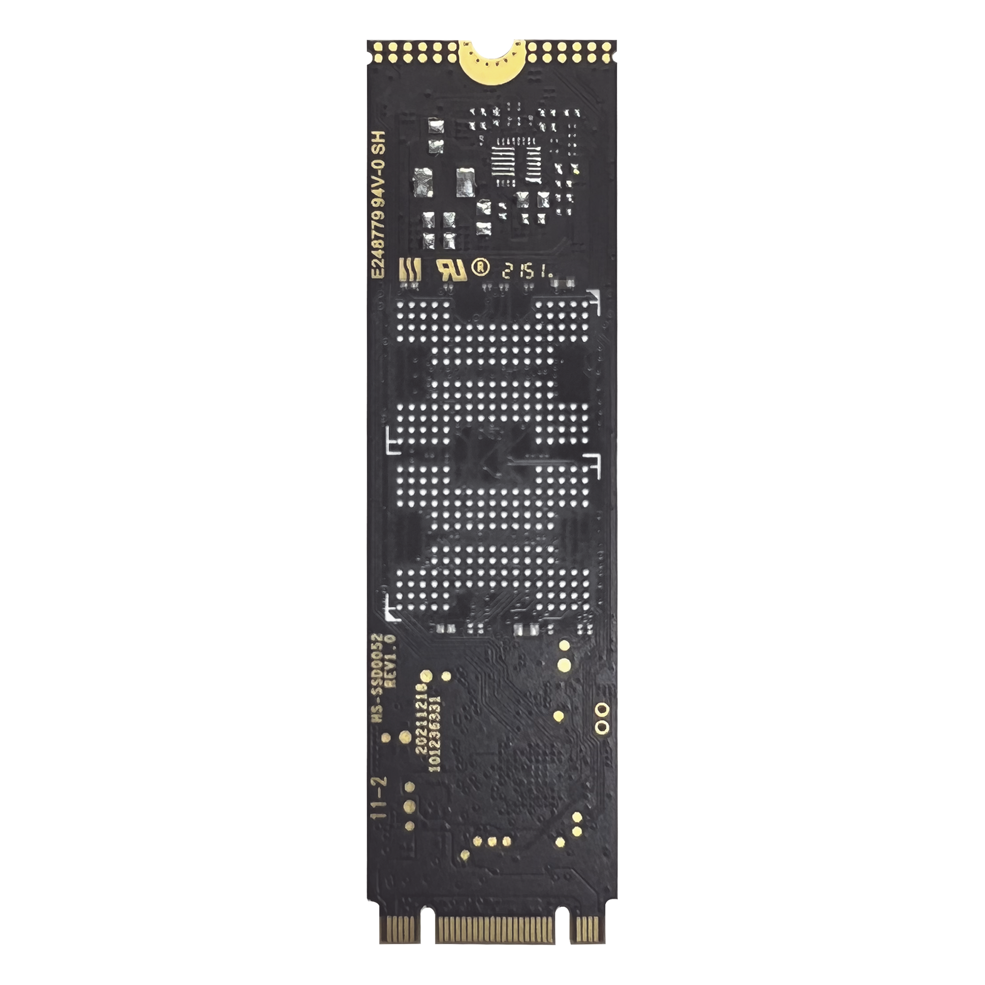 SSD M.2 / 512 GB / SATA III / Lectura 550 MB/s / Escritura 525 MB/s / Operación 24/7 / 0°C a 70°C