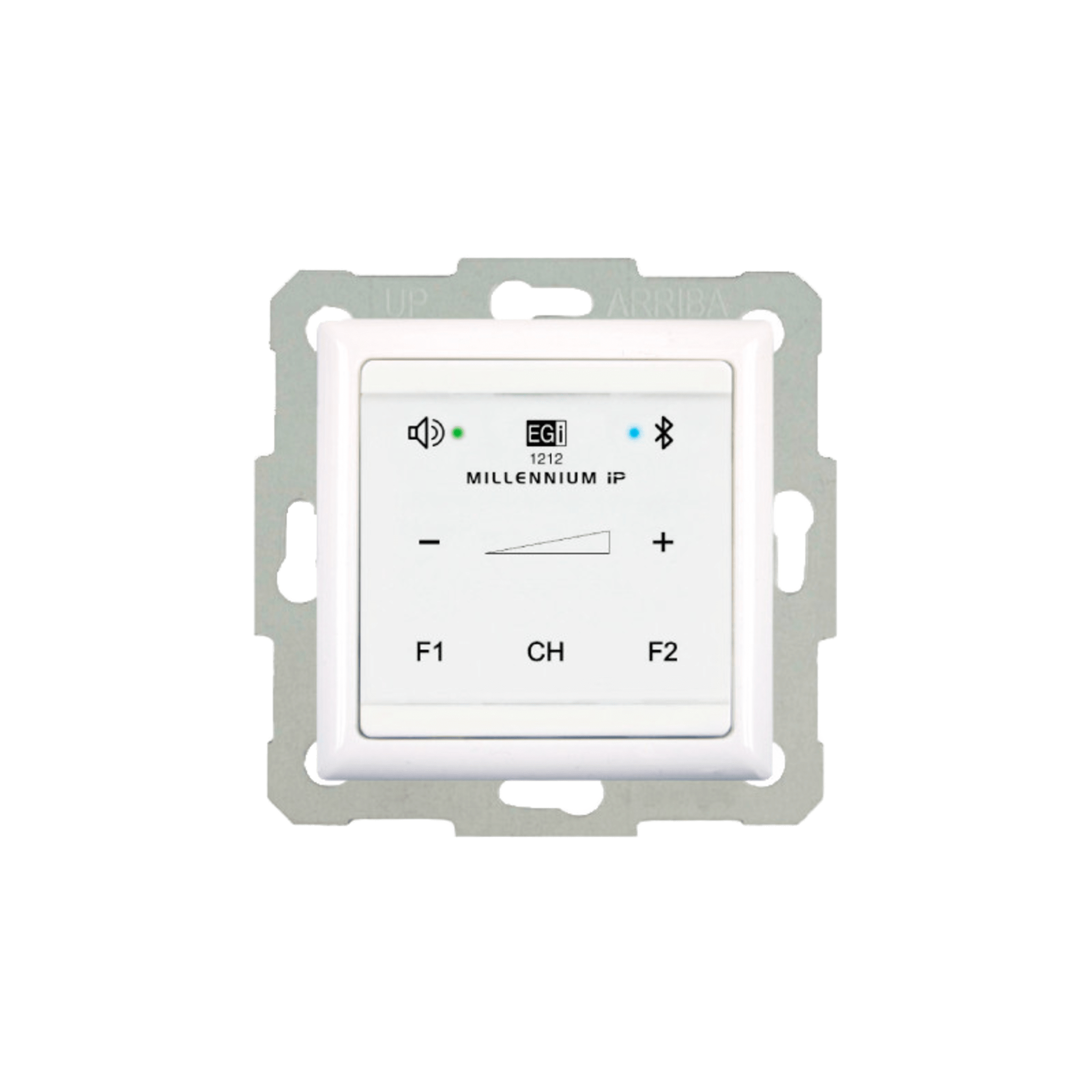 Mando Bluetooth IP | Control Táctil | Compatible Sistema Millennium | Alimentación PoE | Color Blanco |