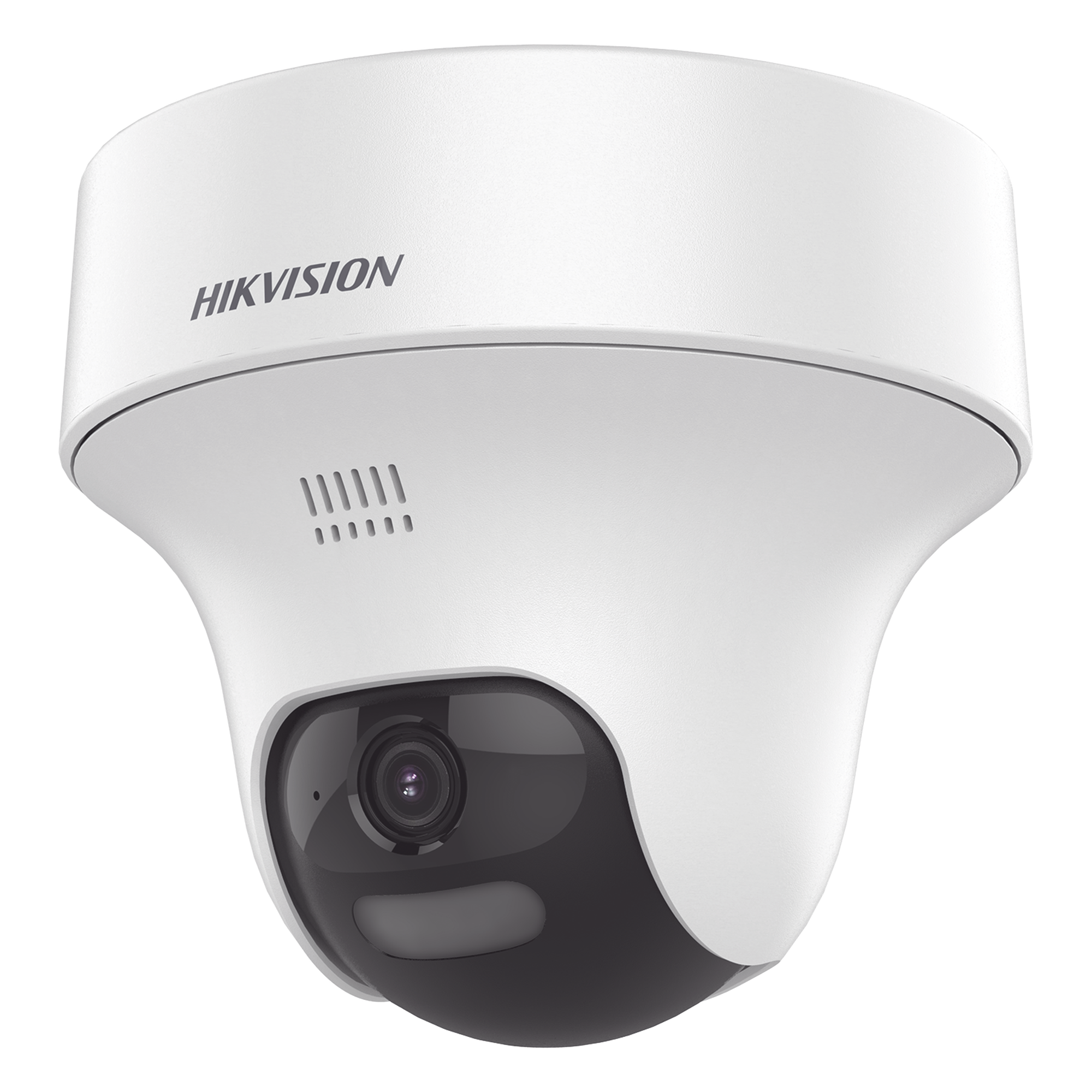 Cámara Domo Turret Turbo HD / 2 Megapixel / Dual Light 25 m (82 ft) IR + 20 m (65.6 ft) Luz Blanca / Audio Bidireccional / Interior — HIKVISION · SKU DS-2CE70D0T-PTLTS