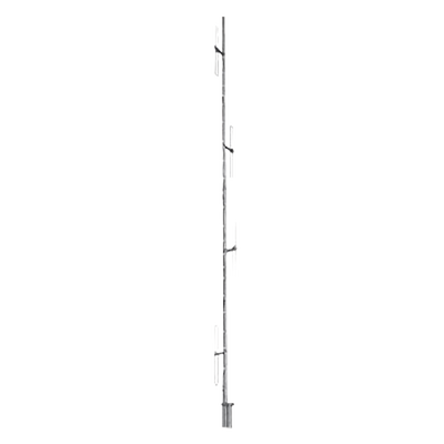 Antena Base VHF / 4 Dipolos / 150-160 MHz / 500 W / 129 km/h (80 mph) — ANDREW / COMMSCOPE · SKU DB224-A