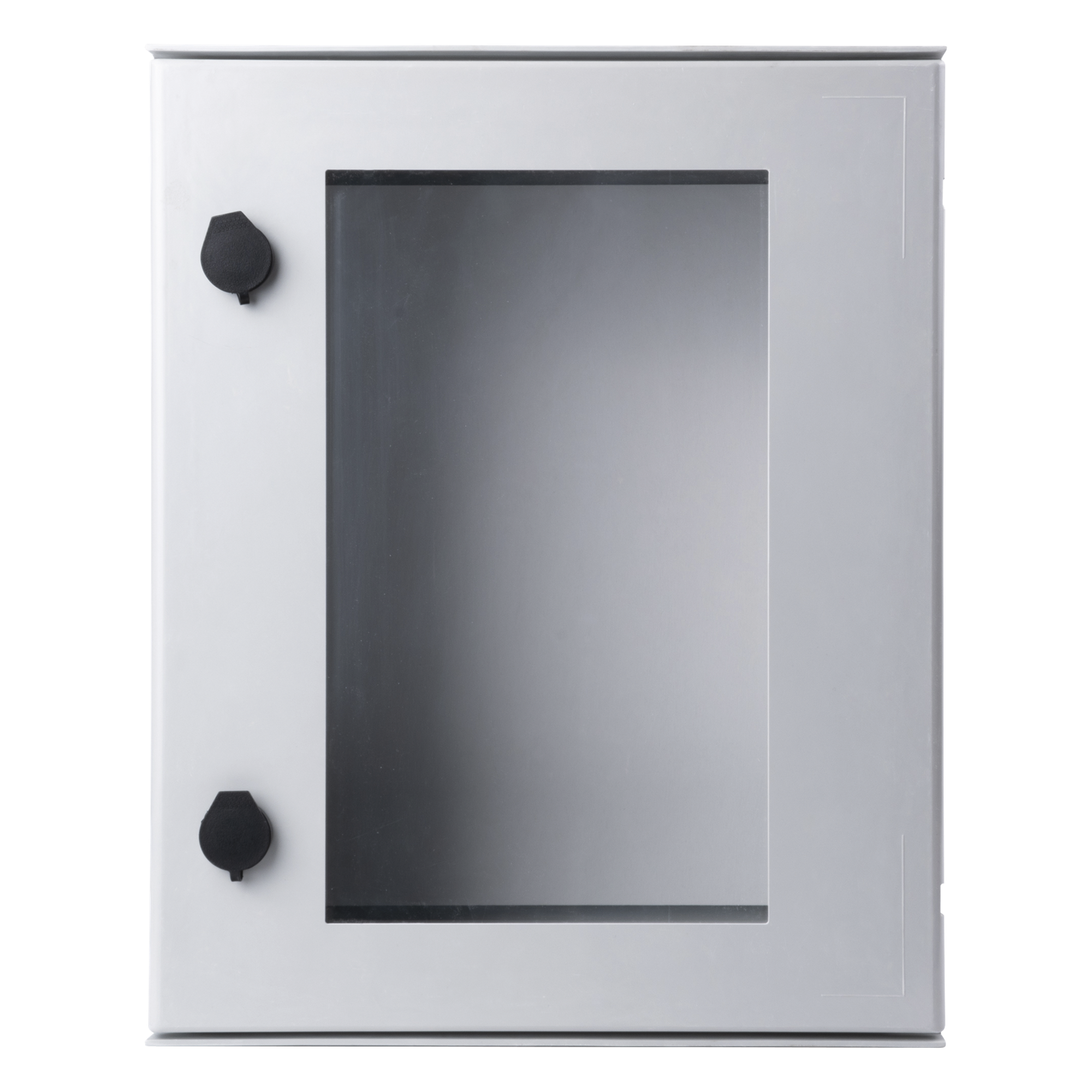 Gabinete de Poliéster IP65 / Puerta Transparente / 400 x 500 x 200 mm / Carga 30 kg / Placa Trasera Incluida / Uso en Intemperie — PRECISION · SKU PST-4050-20PT