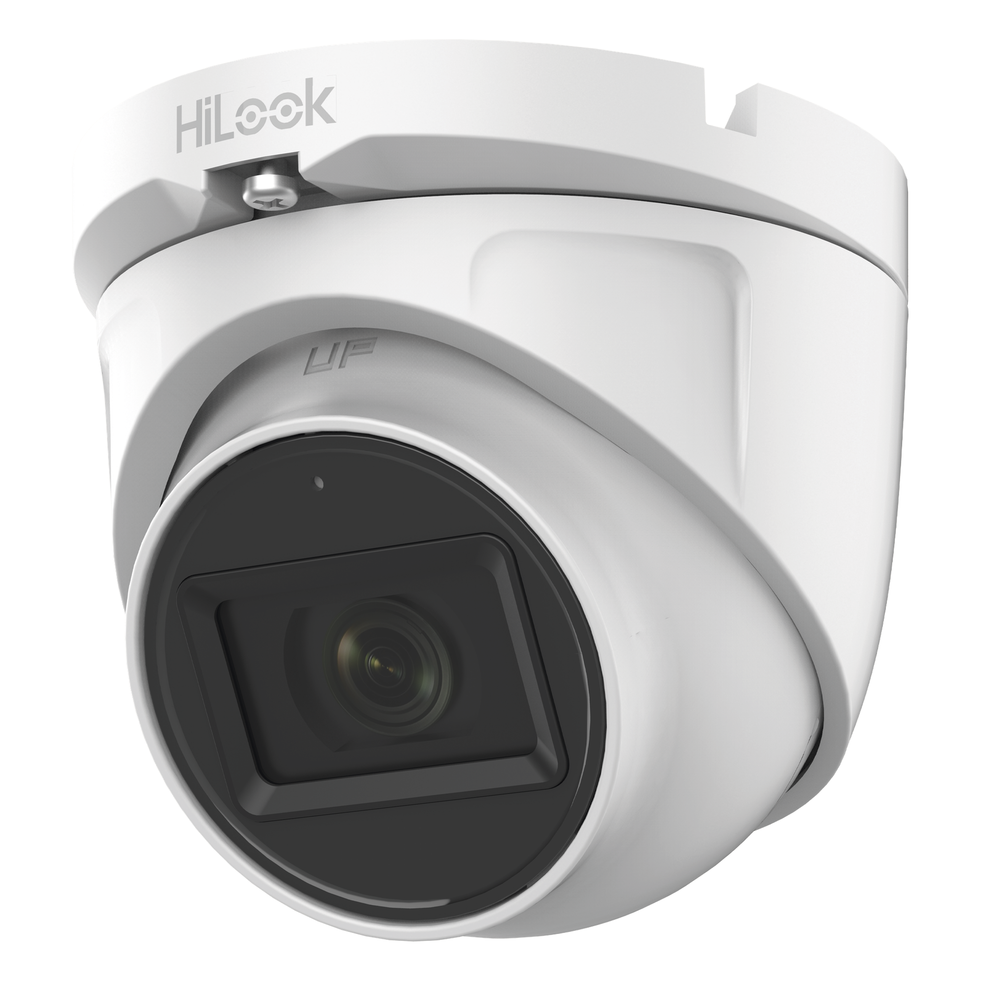 Cámara Turret TURBOHD / 2 Megapixel 1080p / Gran Angular 106.4° / IR EXIR 30 m (98.4 ft) / Audio por Coaxitron / IP66 / 4 Tecnologías — HiLook by HIKVISION · SKU THC-T120-MS