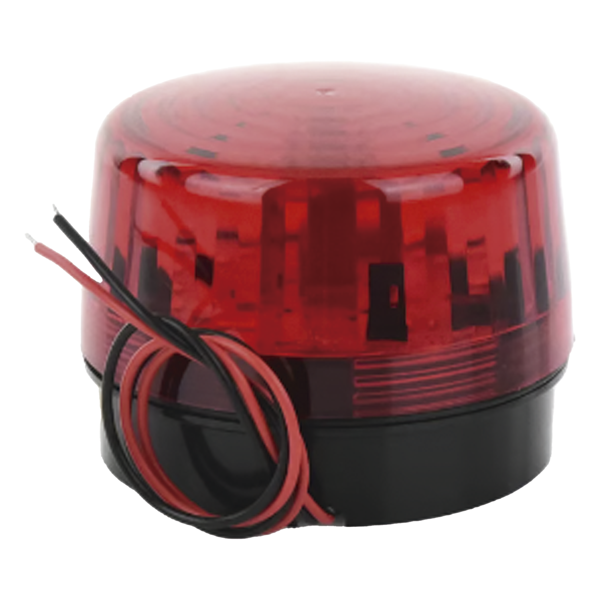 Luz Estroboscópica LED / 35 LEDs / 8 Patrones de Parpadeo / IP66 / 12-24 Vcc/Vca / Batería de Respaldo 9V — SFIRE · SKU SF-1301-BAQ