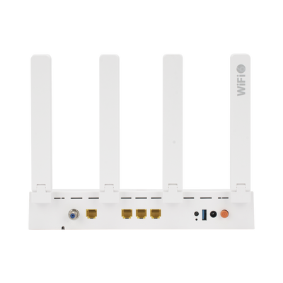 ONU GPON/EPON con Wi-Fi 6 AX1500 / 1 Puerto CATV / 4 Puertos Gigabit / Puerto PON SC/APC 