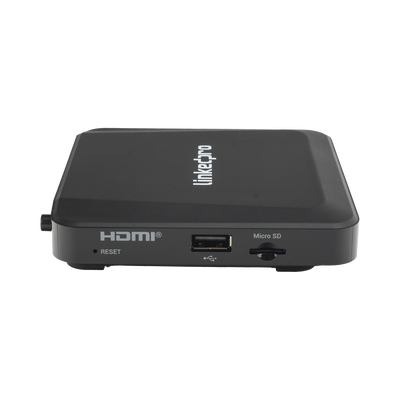 Decodificador Android TV / 4Kp60 HDR / Wi-Fi Dual Banda / Bluetooth 5.0 / HDMI 2.1 / 2 GB RAM 16 GB Almacenamiento
