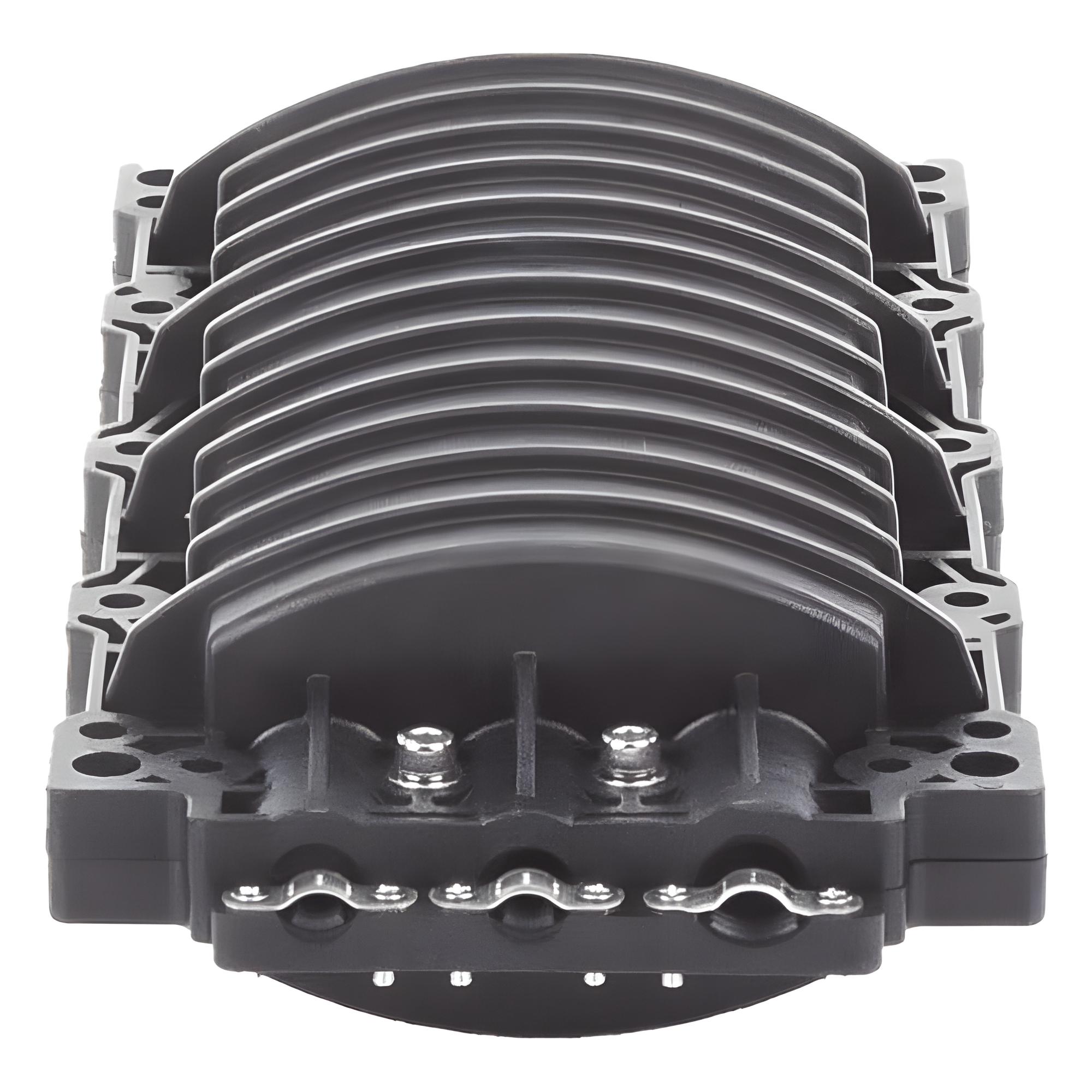Caja de Distribución de Fibra Óptica Horizontal / 96 Empalmes / IP68 / 3 Puertos / 7-15 mm