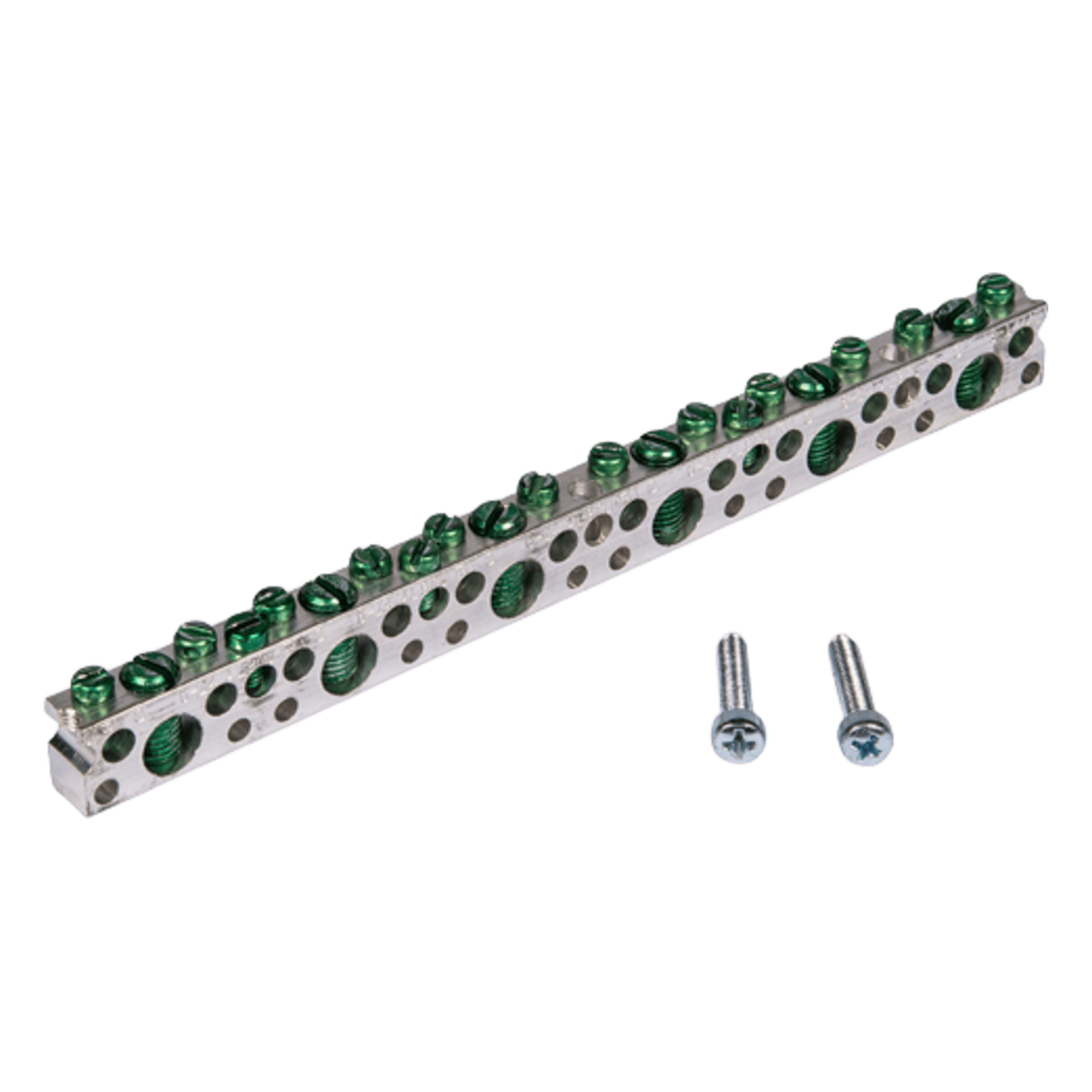 Barra de tierra / 42 circuitos / Aluminio / Kit instalable en campo / 100 unidades por caja — SIEMENS · SKU EGK
