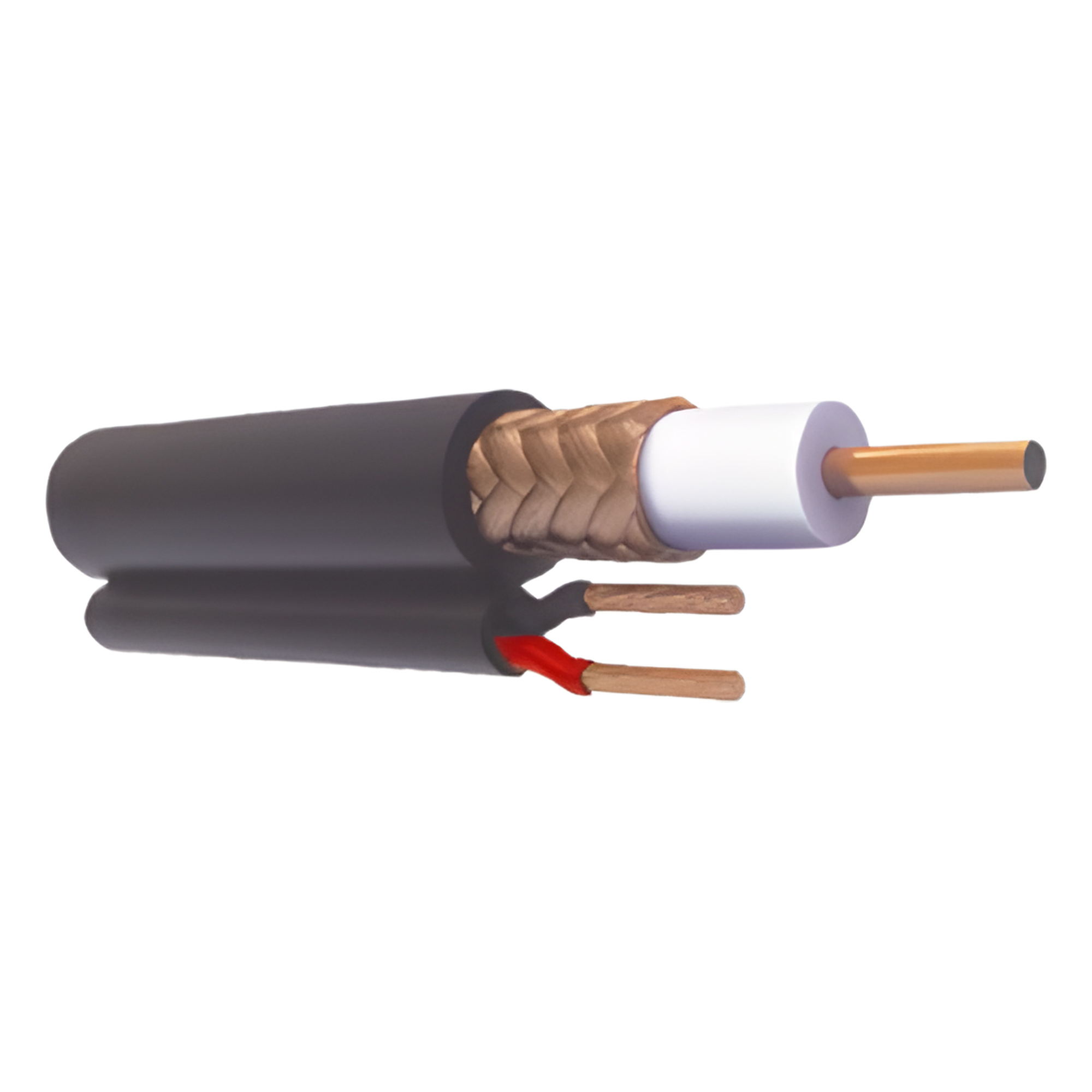 Cable Coaxial Siames / 305 m (1000 ft) / RG59 / CCA 90% / 20 AWG / Cobre Sólido / Intemperie HD — VIAKON · SKU RG-59-V-CCA/1000