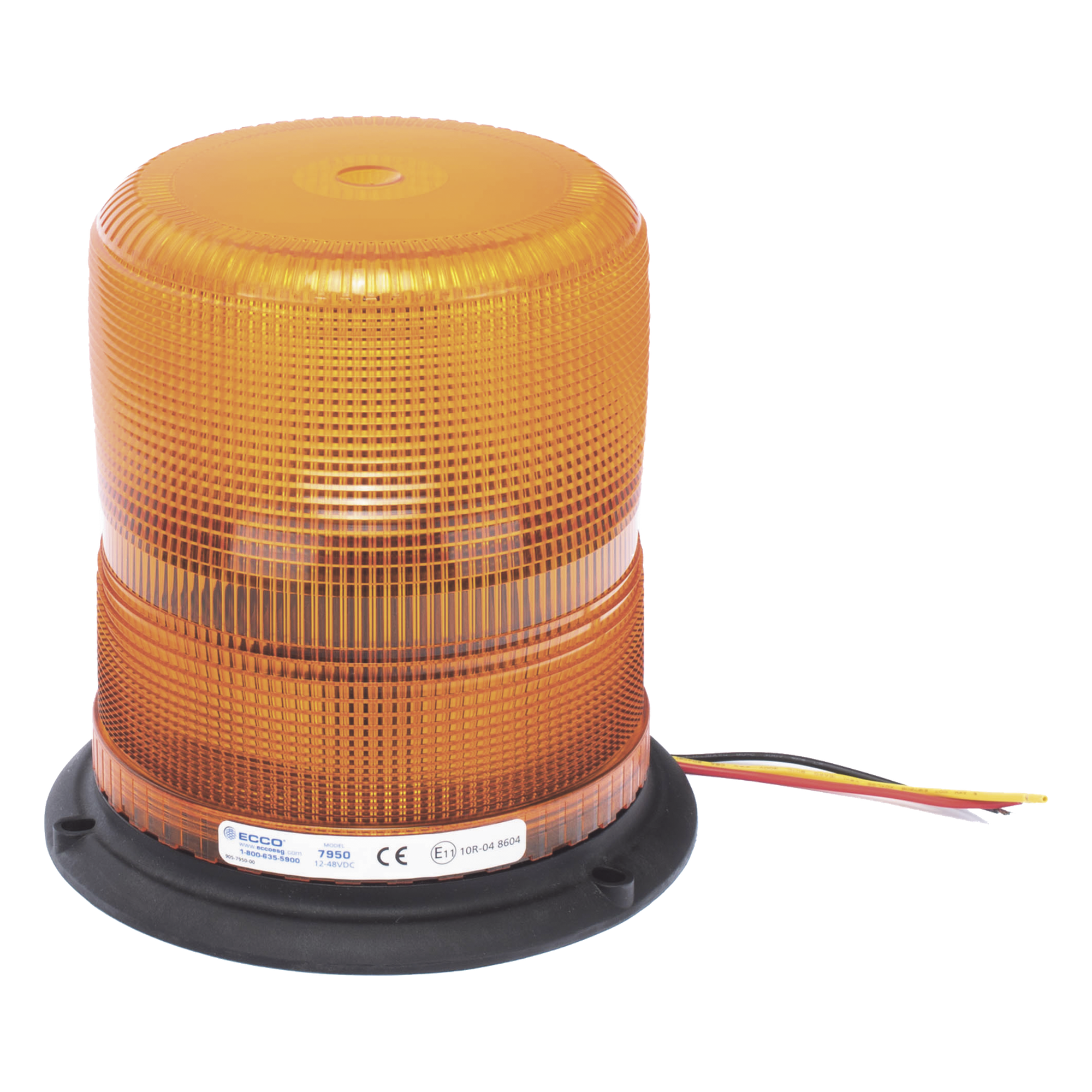 Burbuja Ultra Brillante / 3 LEDs 5 W / 11 Patrones de Destello / SAE J845 Clase II / 12-48 VCC / IP Interior/Exterior — EPCOM INDUSTRIAL SIGNALING · SKU X7950-A