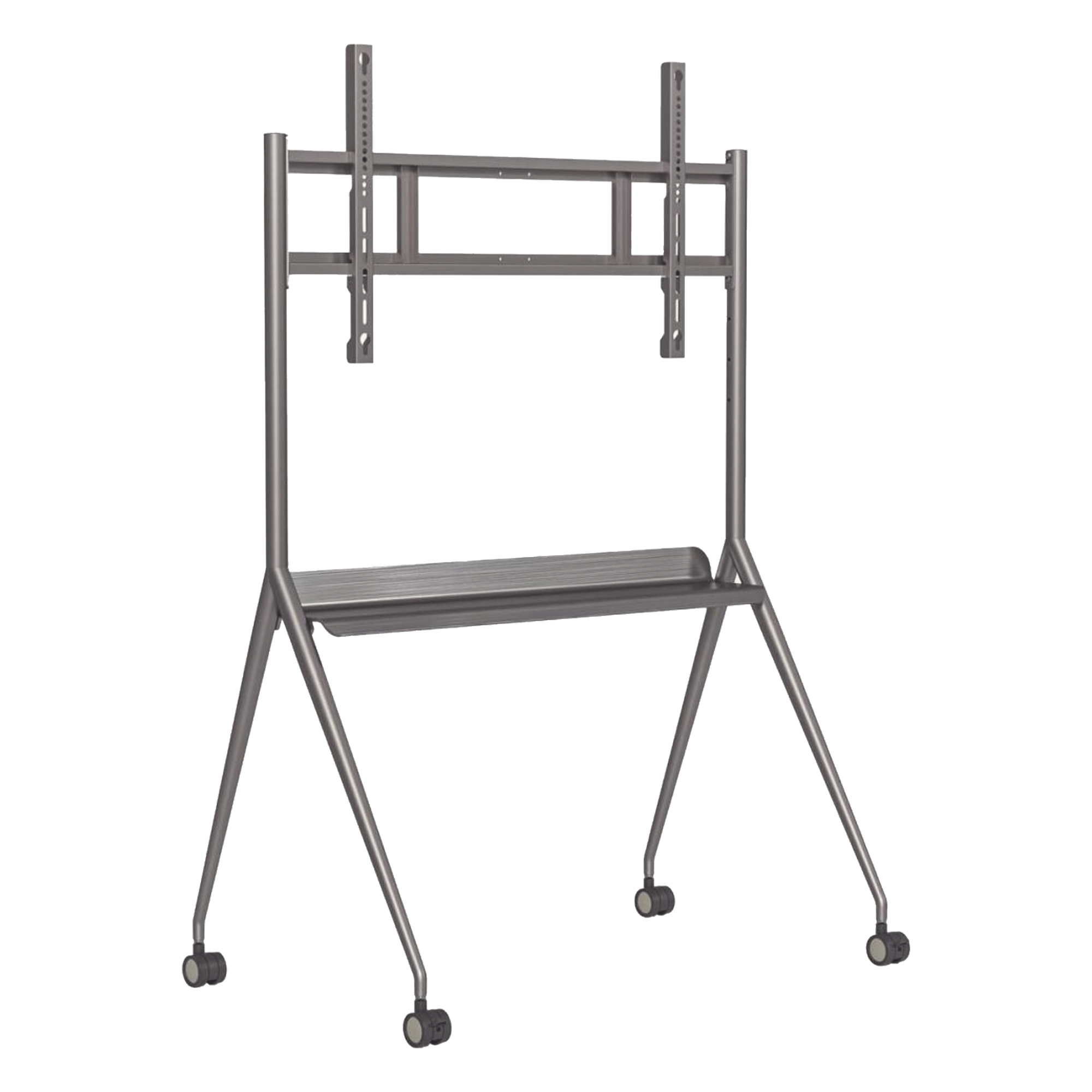 Soporte de Piso Móvil para Pantalla / 55" a 75" / VESA hasta 600 x 400 mm / Carga 85 kg / Estructura Metálica 20 kg — HIKVISION · SKU DS-D5ABKY2-S