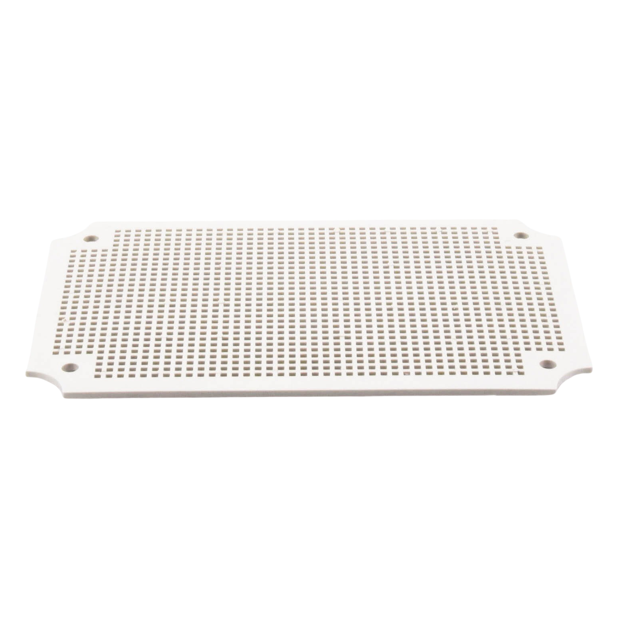 Placa Interna para Gabinete IP65 / ABS Resistente a Impactos / 250 x 160 mm / Instalación Torre, Poste o Pared / Optimizada para PoE y Baterías
