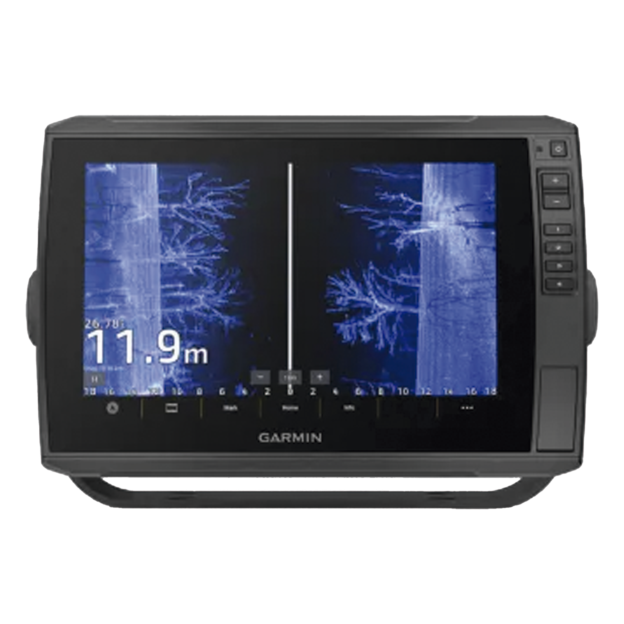 Plotter de Navegación / Pantalla Táctil 10" WXGA IPS / GPS Multibanda y Multiconstelación / Sonda CHIRP Dual / AIS y DSC / IPX7 — GARMIN · SKU 10-02879-00