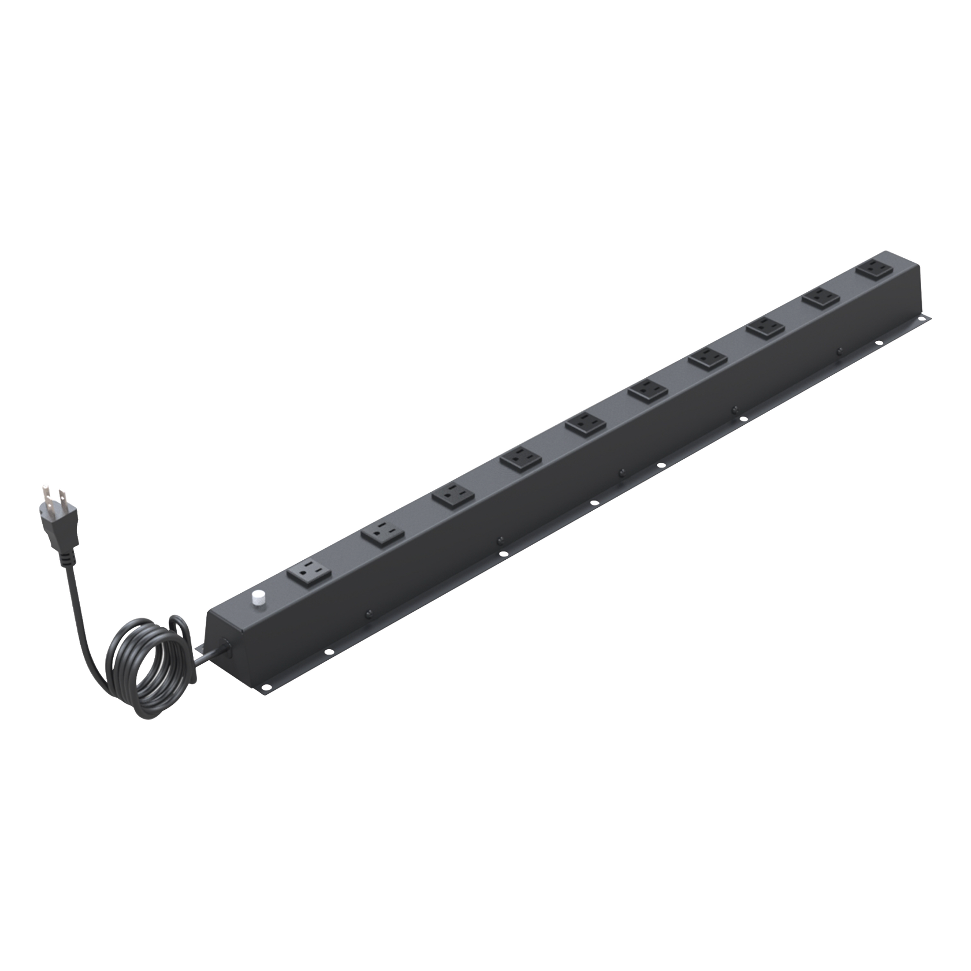 PDU Vertical / 10 Contactos NEMA 5-15R / 120Vca 15A / Racks EIRL y EIQR — LINKEDPRO BY EPCOM · SKU TCM-SR19KIT