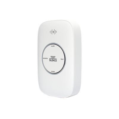 (HikFire)  Detector de Gas LP Propano C3H8 / Alarma Temprana / Salida para cierre de Válvula y/o  activación de Ventilador / Protección IP30 / Alarma de 70dB a 115dB a 1 metro de distancia