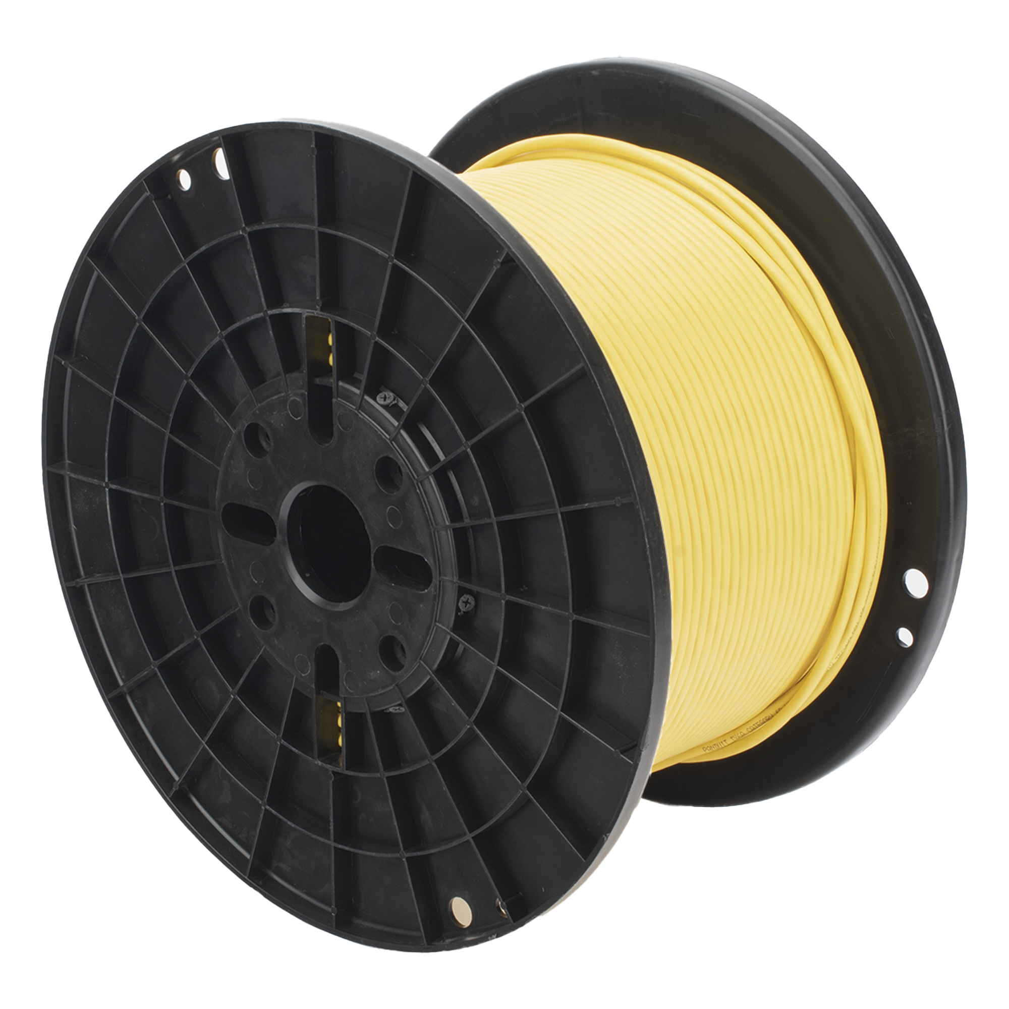 Bobina de Cable UTP Cat6A / 23 AWG / CMR Riser / 305 m (1000 pies) / 6.2 mm Diámetro / 650 MHz / 10GBase-T