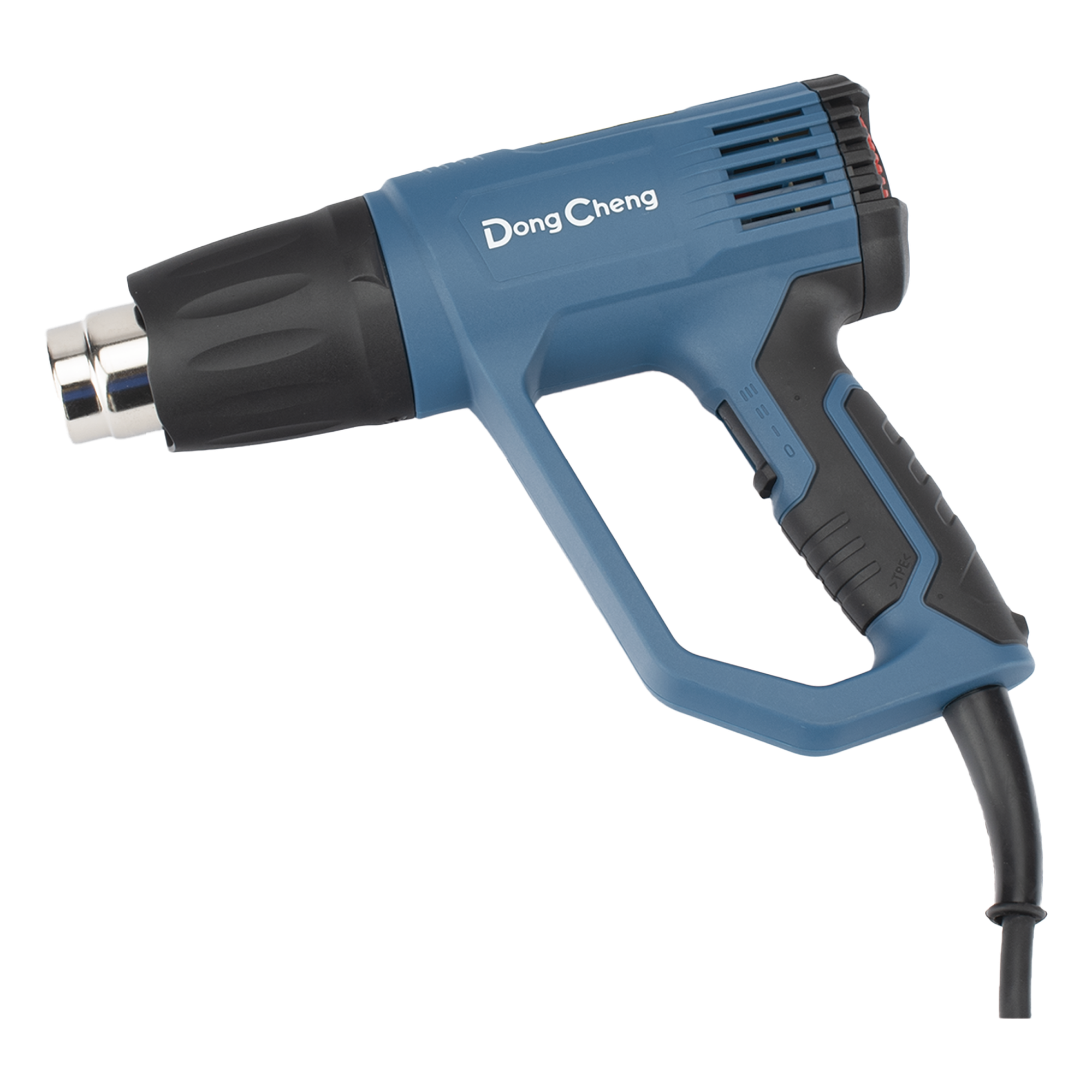 Pistola de Calor / 1600 W / 3 Niveles de Temperatura / 550 °C / 110 VCA / 2 Boquillas — DONGCHENG · SKU DQB-03-1600
