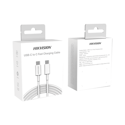 Cable USB-C a USB-C / 1 Metro (3.28 Pies) / Ideal para Celulares Android / Carga Rápida 3 Amp / Carga y Sincronización de Datos / 480 Mbps / 60 Watts