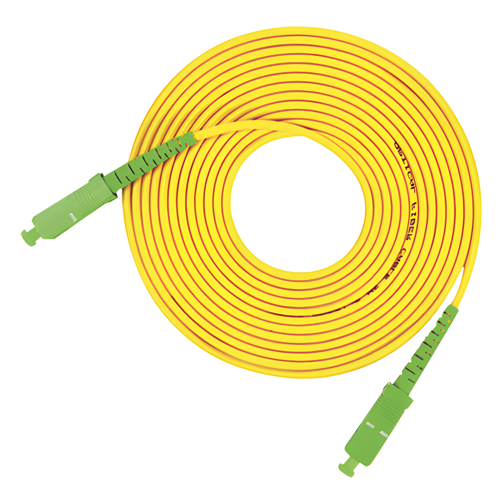 Jumper de Fibra Óptica / SC/APC a SC/APC / Monomodo OS1/OS2 / Simplex / 3 m (9.84 ft) / 2 mm — LINKEDPRO BY EPCOM · SKU LP-FO-SCA-SCA-03