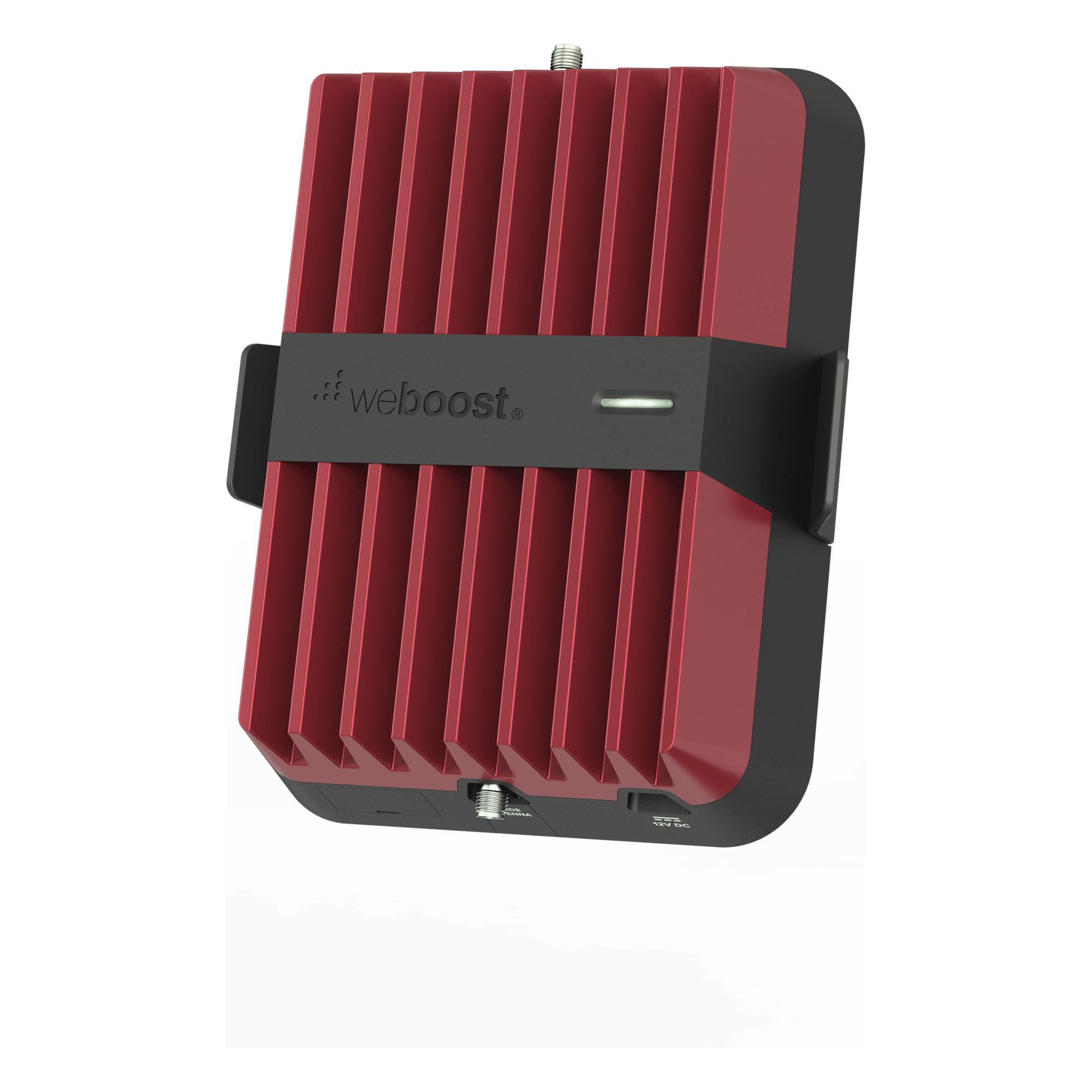 Amplificador Celular Vehicular / 32X Amplificación / Tribanda 850/1900/1700 MHz / Ganancia 50 dB / Antena Omnidireccional Plegable / Todo Terreno