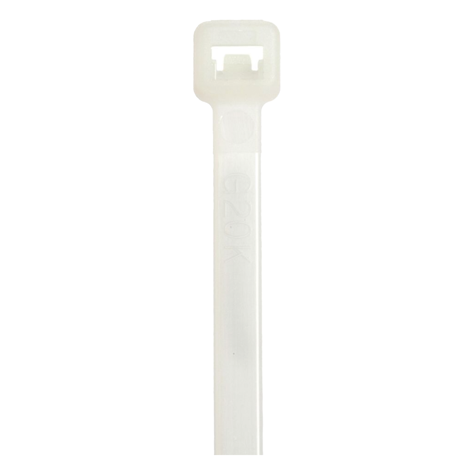 Cincho de Nylon / 100 mm (3.94 in) Largo / 2.5 mm Ancho / Tensión 18 lb (80 N) / Nylon 6.6 AH-2 / Paquete 1000 Piezas — PANDUIT · SKU S4-18-M