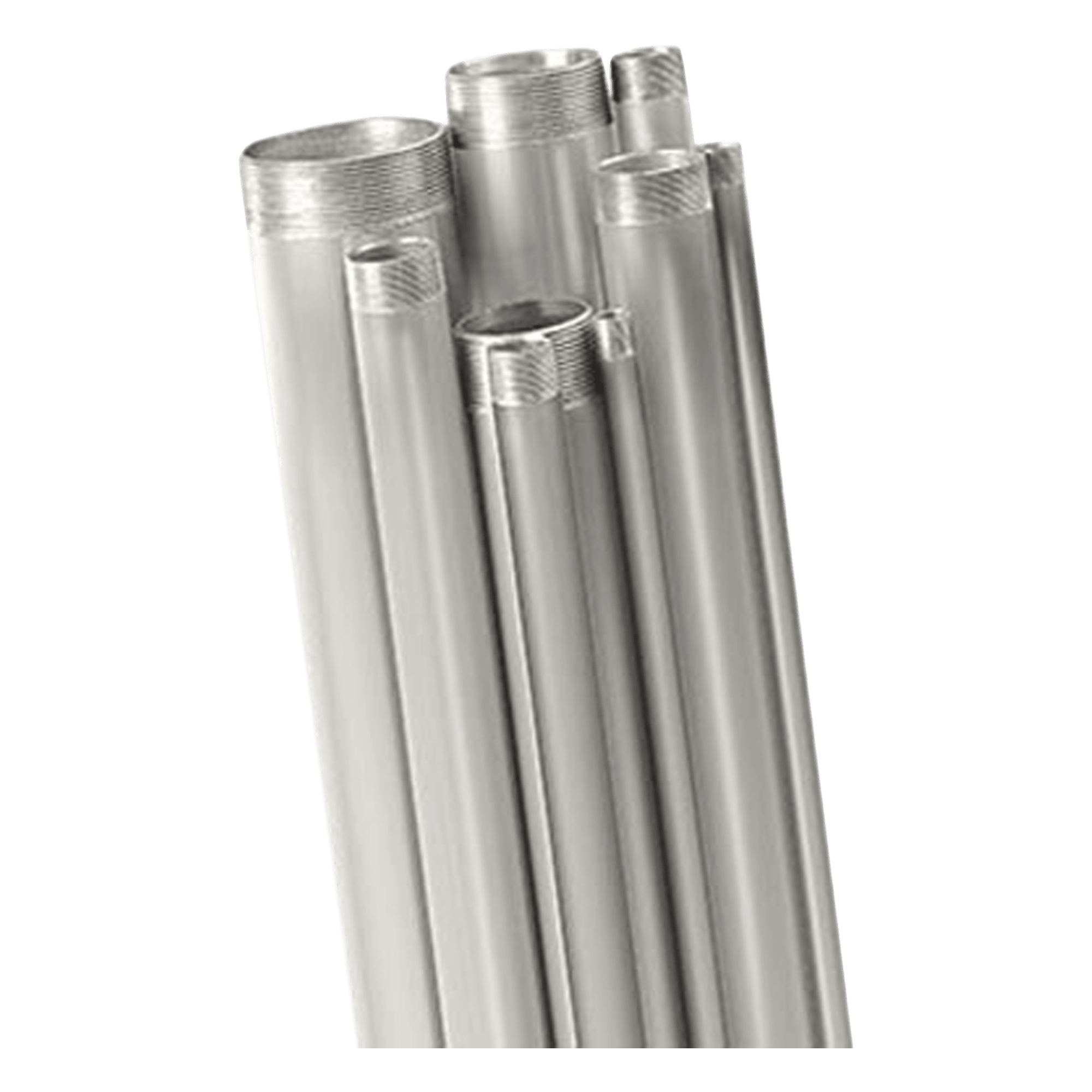 Tubo Conduit Rígido de Aluminio / 13 mm (1/2') / 3.05 m (10 ft) / Aluminio 6063 Sin Costura / UL-6A y ANSI C80.5 / Con Protector Plástico — RAWELT · SKU TAL13R