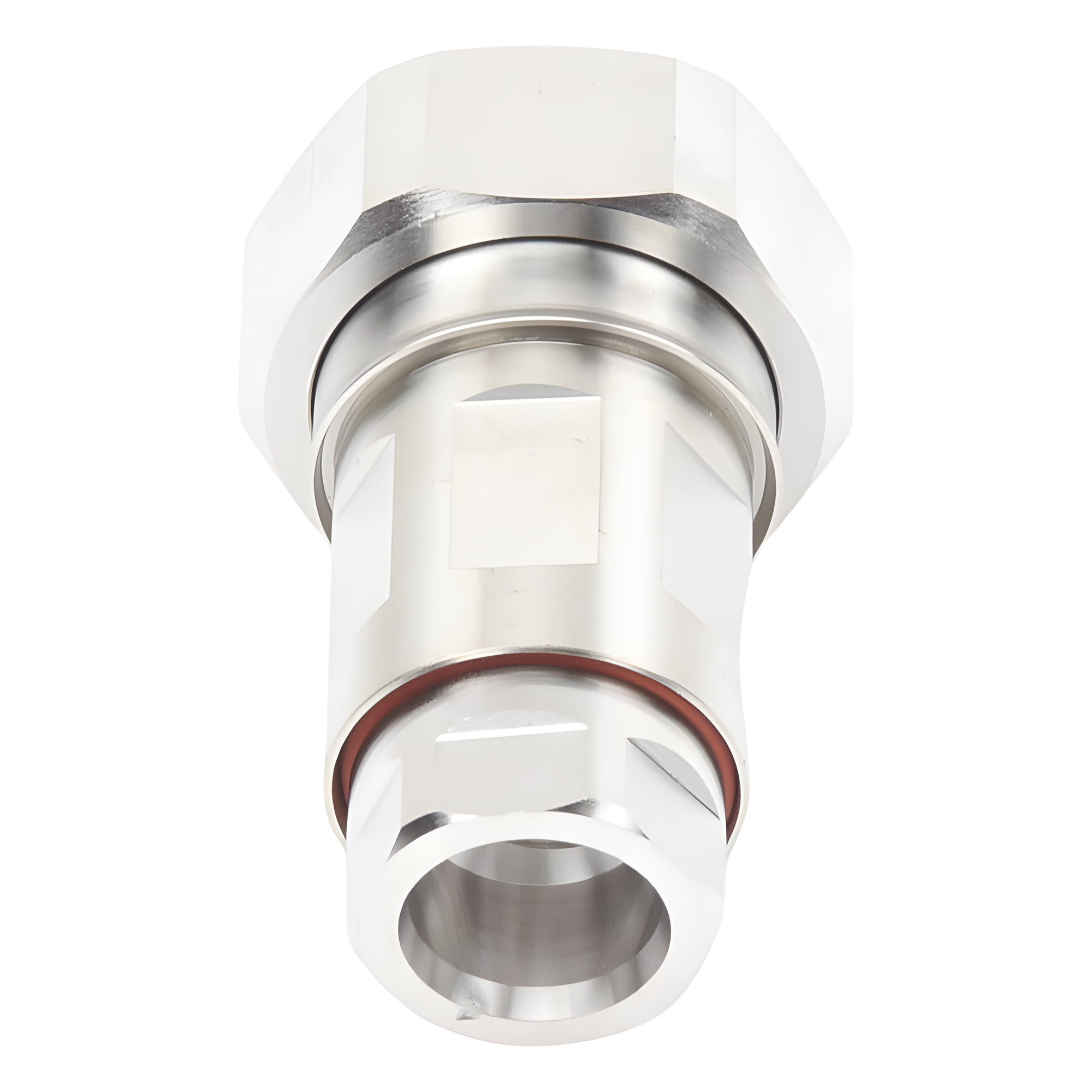 Conector Coaxial DIN 7/16 Macho / 50 Ohm / 0-7500 MHz / 1.0 kW @ 900 MHz / IMD -120 dBm / 884 Vrms