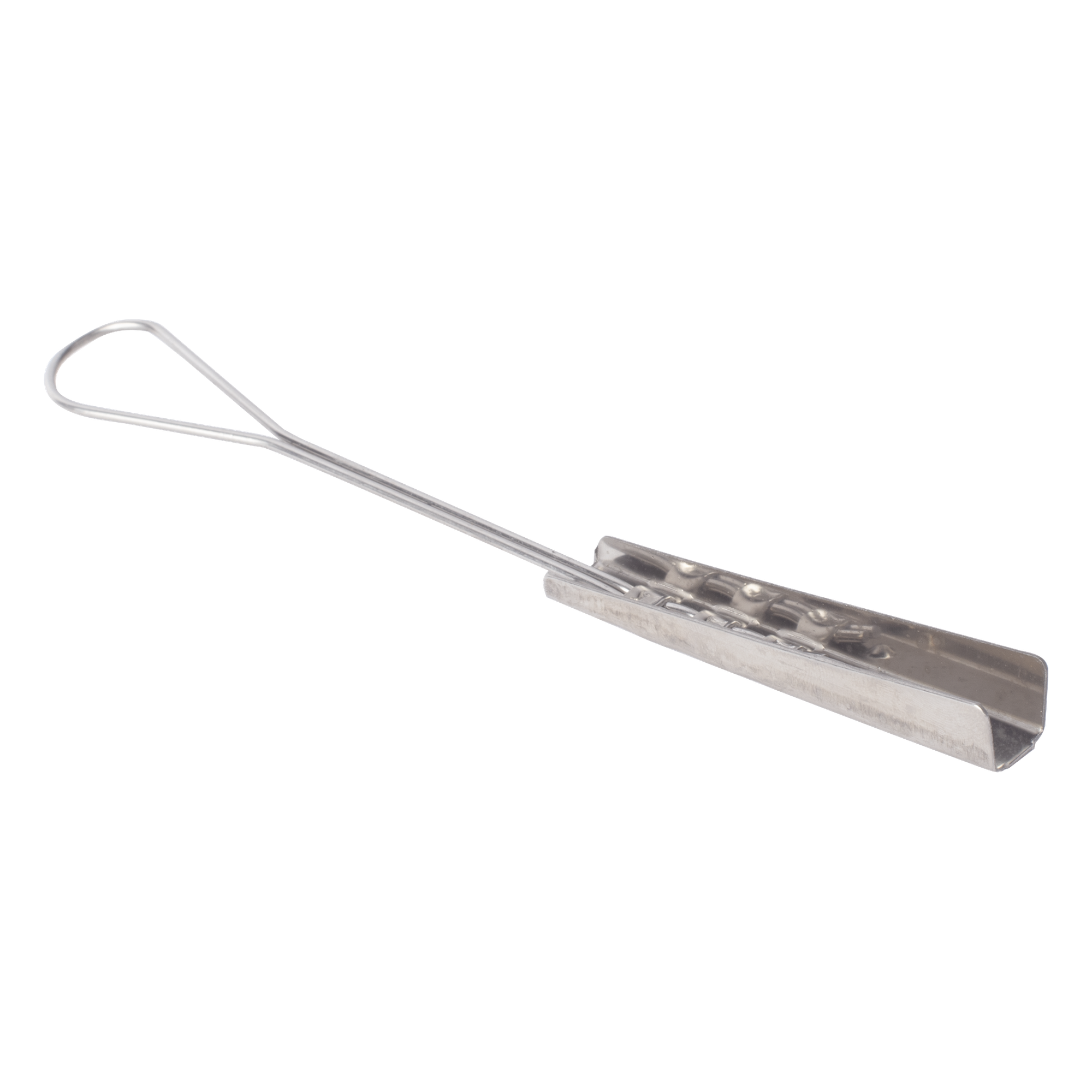 Remate Tipo Grapa / Acero Inoxidable / Tensión >600N / Sin Herramientas / Cable Drop Plano