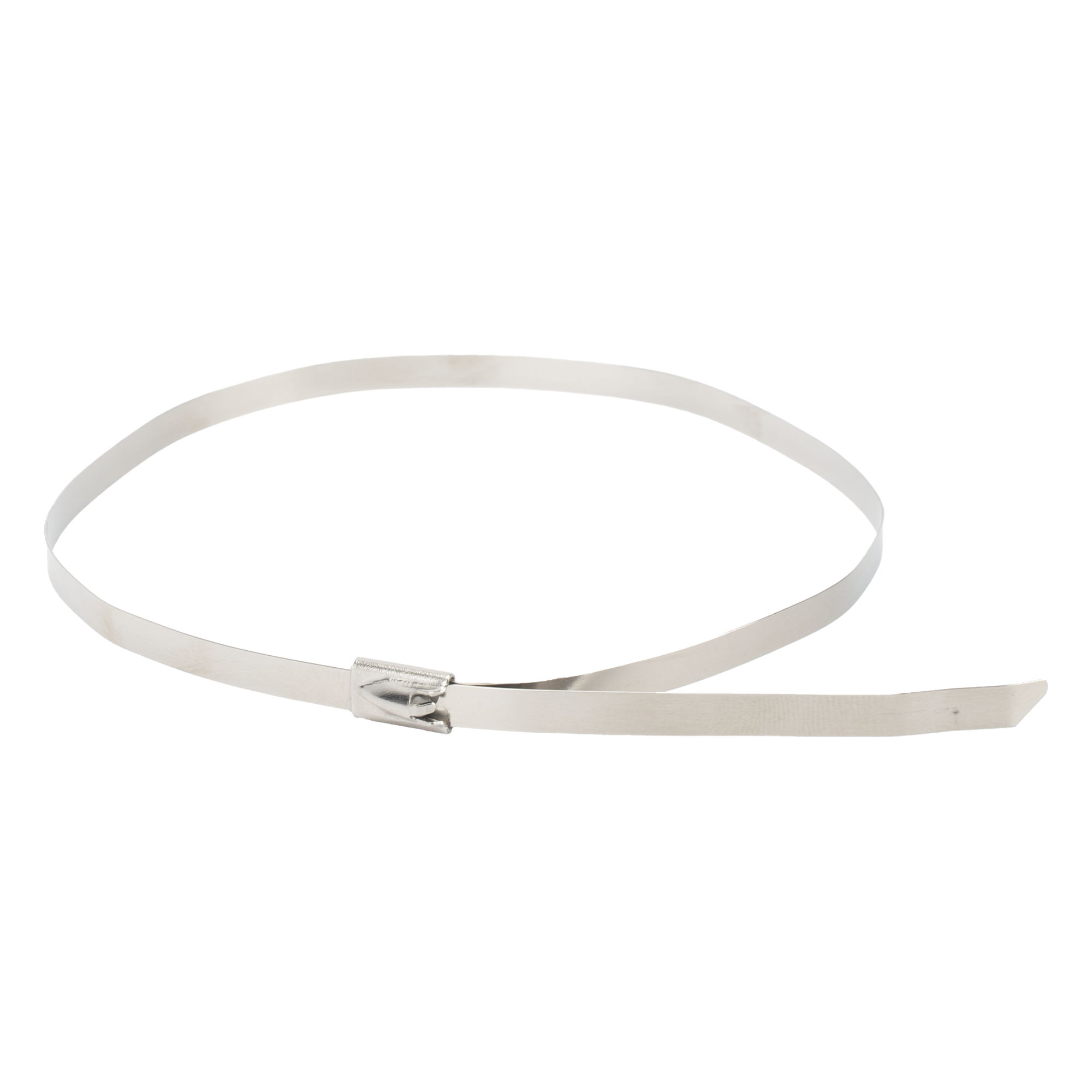 Cincho de Acero Inoxidable / 4.6 mm x 360 mm (1.18 ft) / 60 kg Tracción / 10 piezas / -40°C a +85°C — SYSCOM TOWERS · SKU ST-CT360